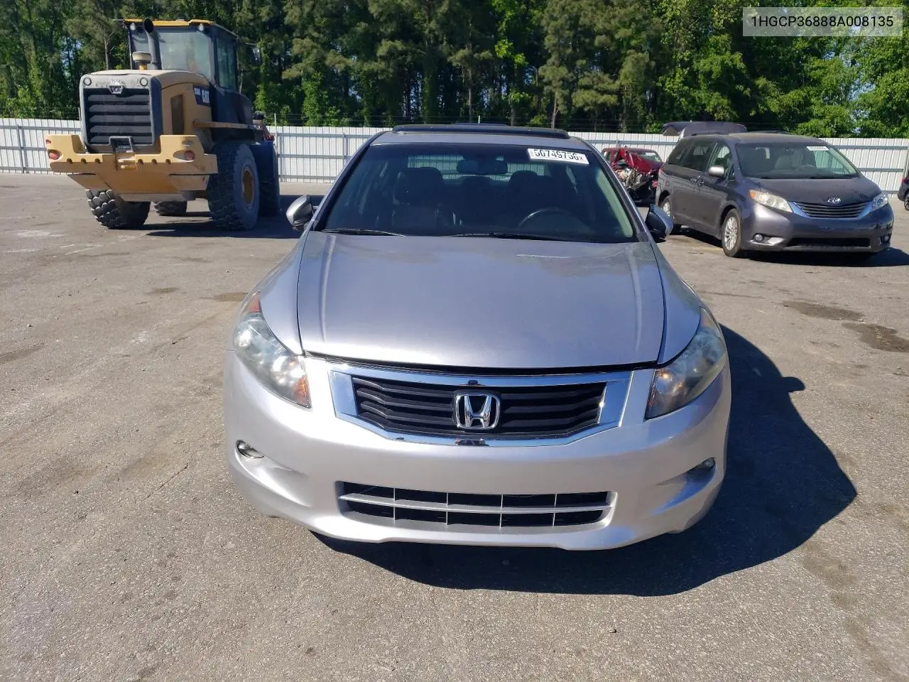 1HGCP36888A008135 2008 Honda Accord Exl