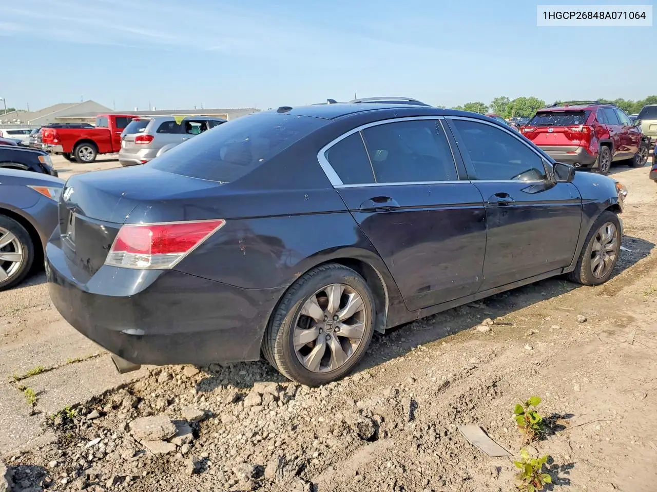 2008 Honda Accord Exl VIN: 1HGCP26848A071064 Lot: 60065316