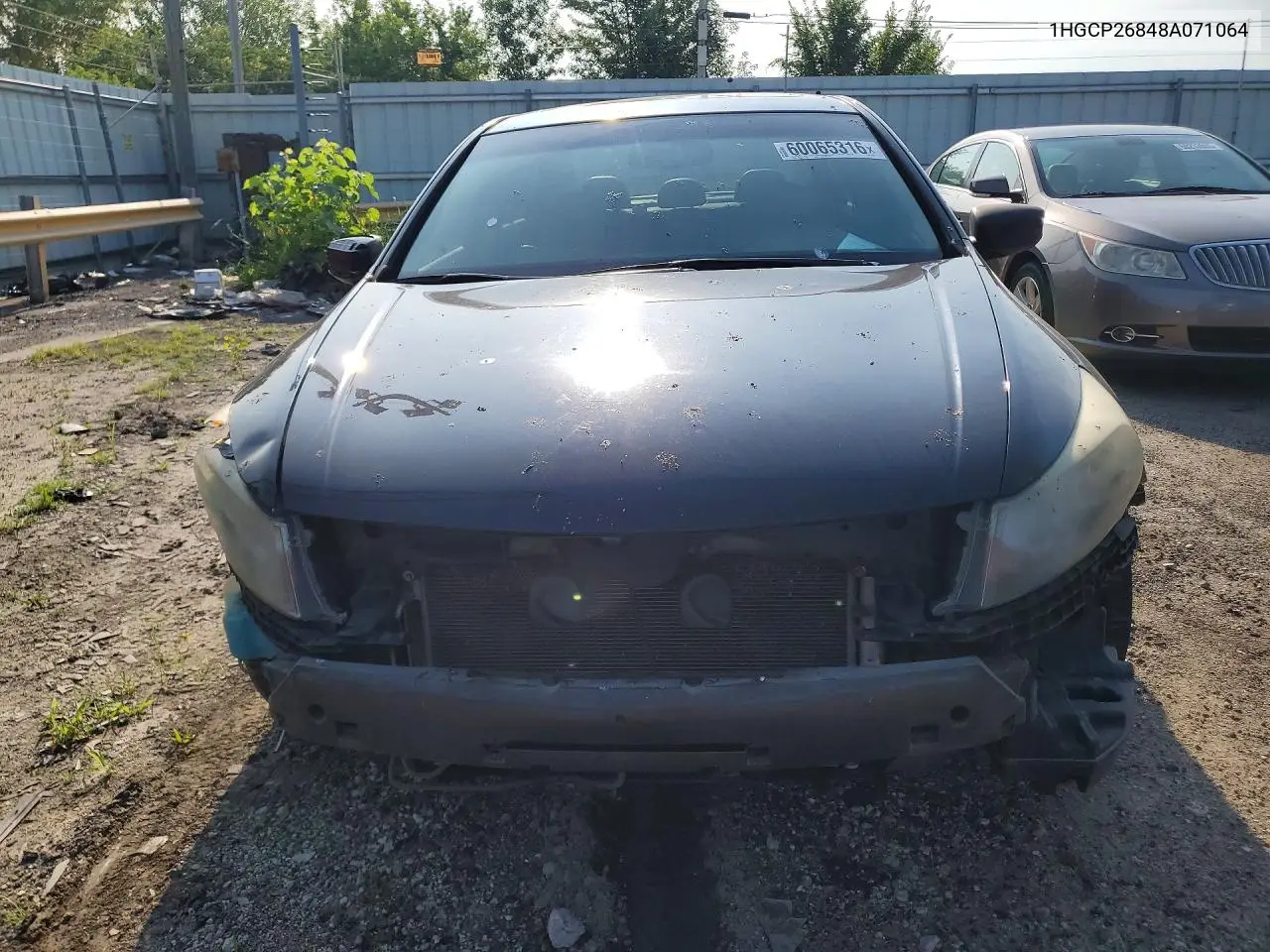2008 Honda Accord Exl VIN: 1HGCP26848A071064 Lot: 60065316