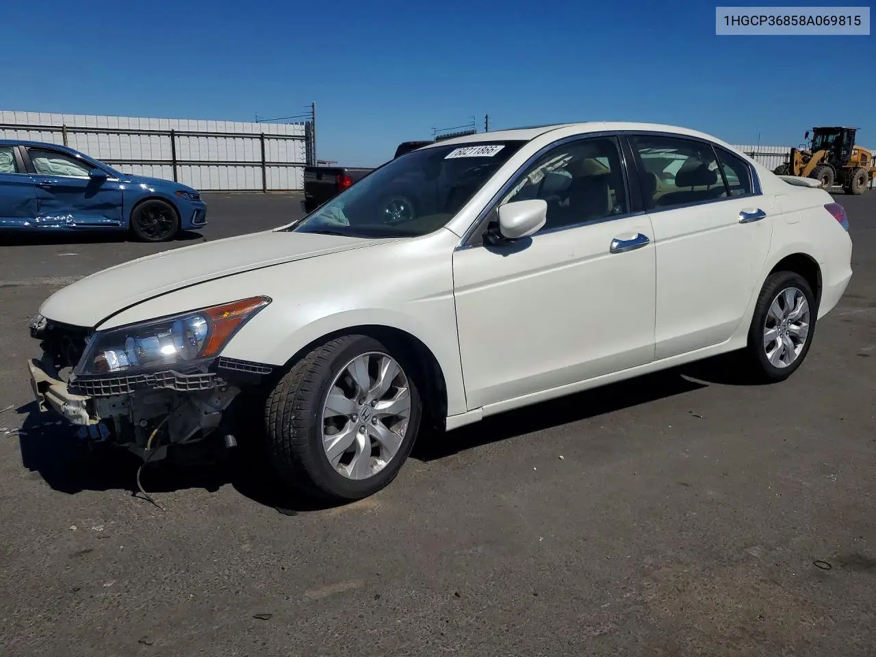 2008 Honda Accord Exl VIN: 1HGCP36858A069815 Lot: 60211866