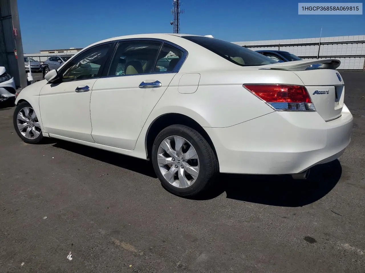2008 Honda Accord Exl VIN: 1HGCP36858A069815 Lot: 60211866