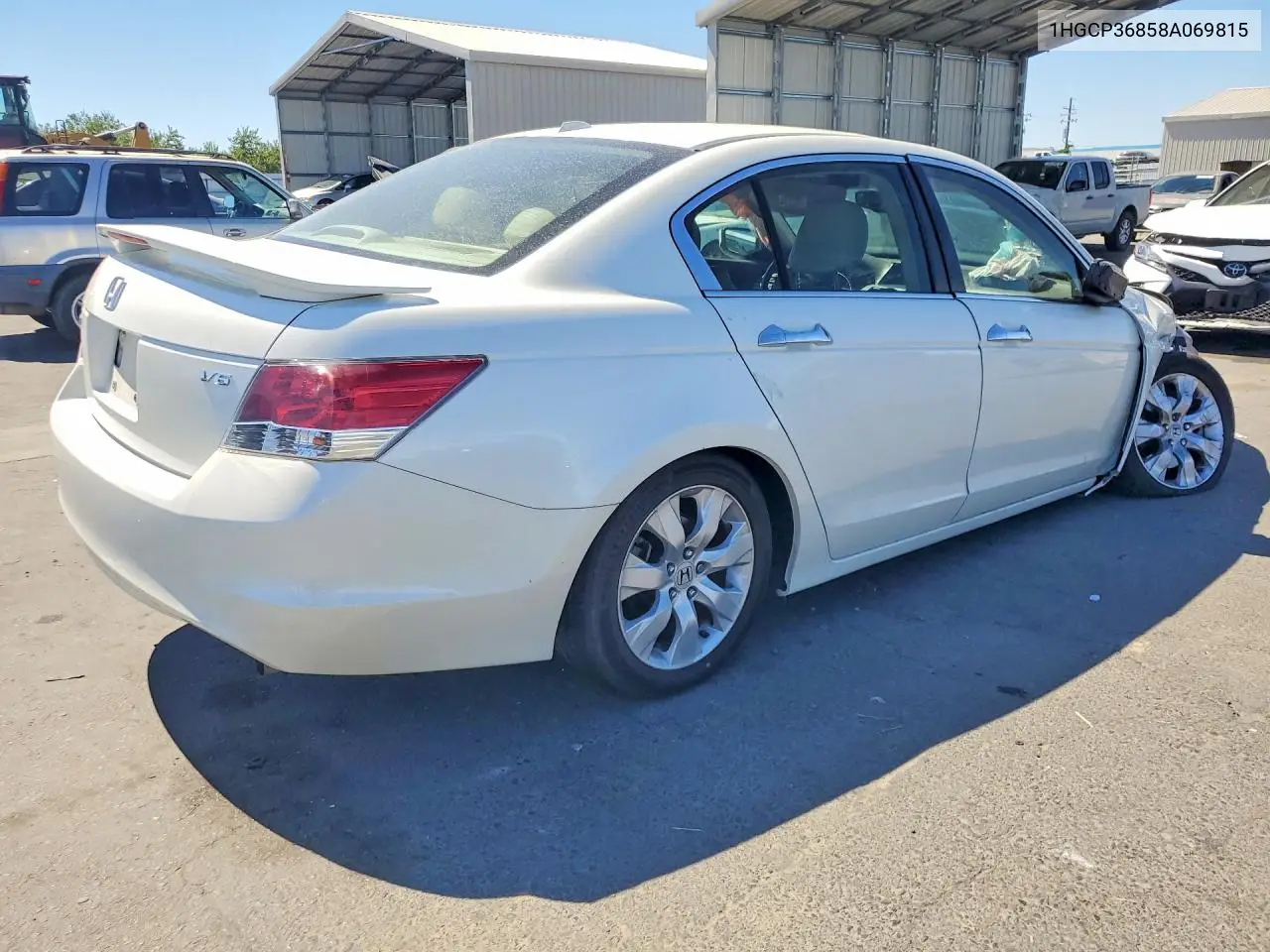 2008 Honda Accord Exl VIN: 1HGCP36858A069815 Lot: 60211866