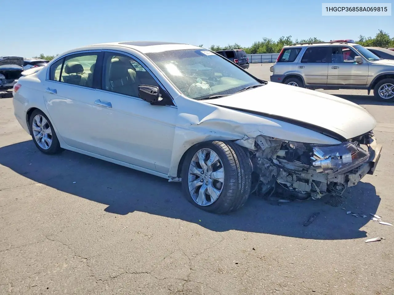 2008 Honda Accord Exl VIN: 1HGCP36858A069815 Lot: 60211866