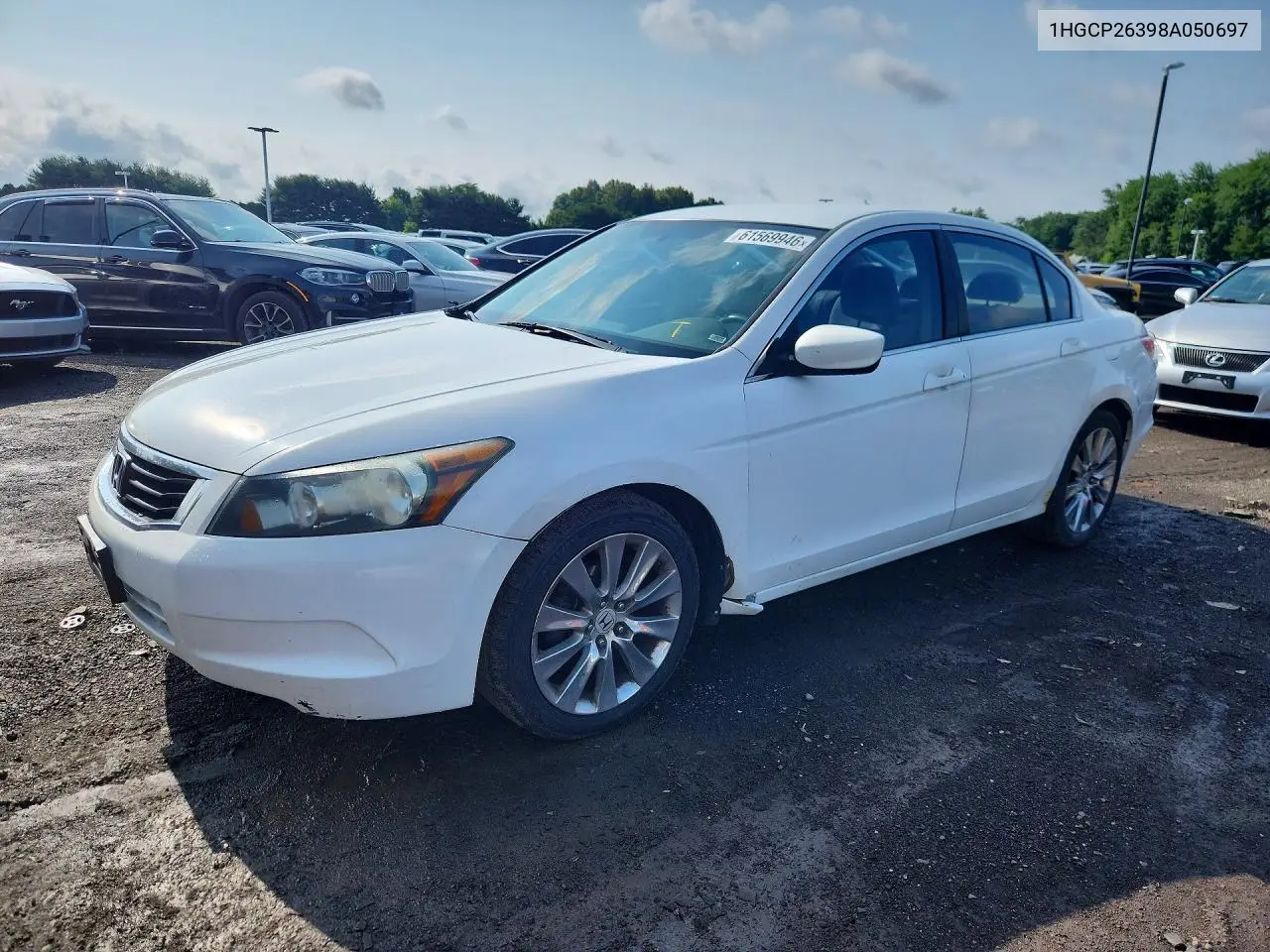 2008 Honda Accord Lx VIN: 1HGCP26398A050697 Lot: 61569946