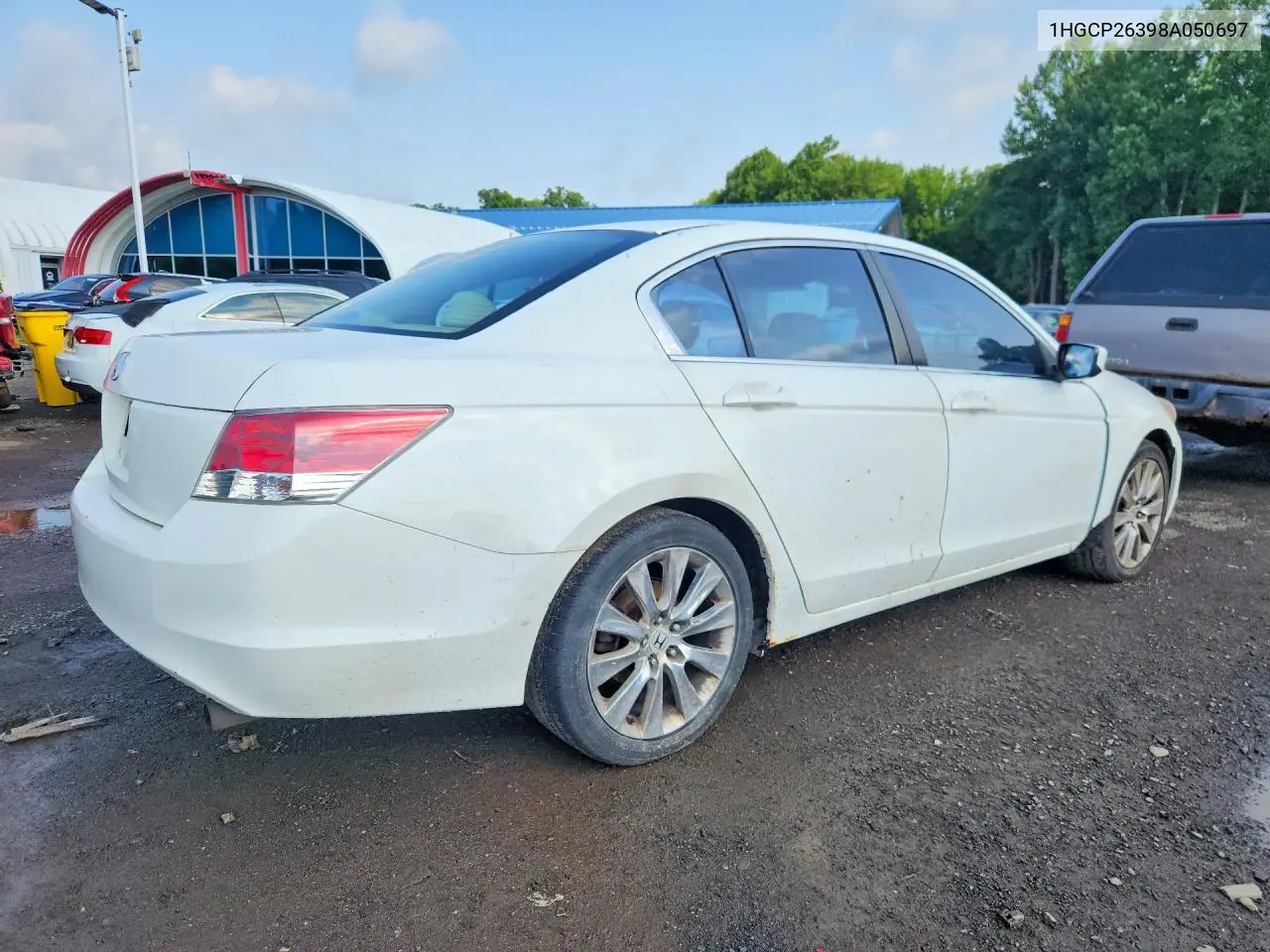 2008 Honda Accord Lx VIN: 1HGCP26398A050697 Lot: 61569946