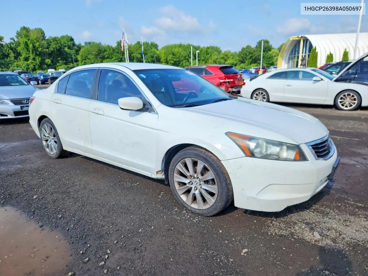 2008 Honda Accord Lx VIN: 1HGCP26398A050697 Lot: 61569946