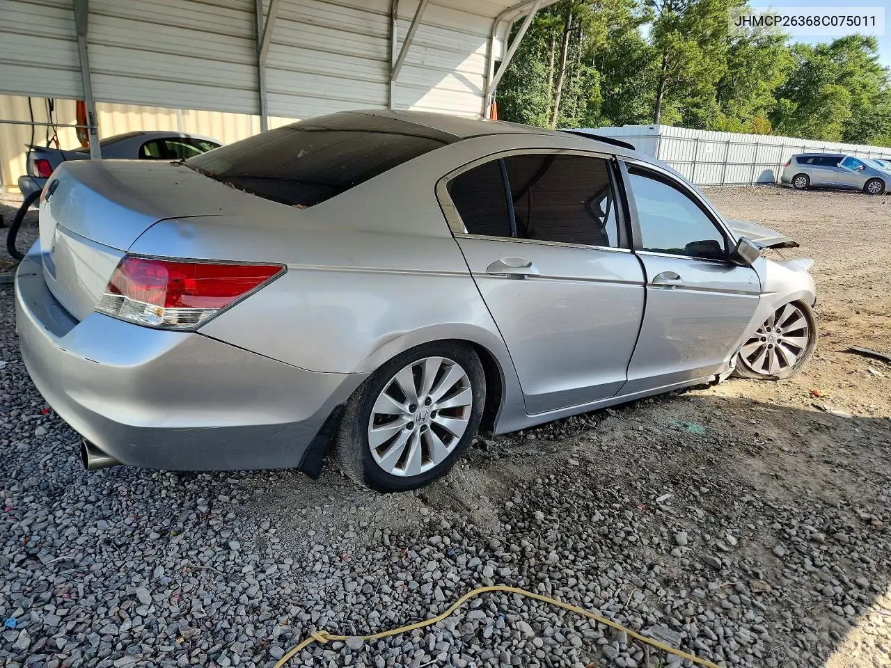 2008 Honda Accord Lx VIN: JHMCP26368C075011 Lot: 62065296