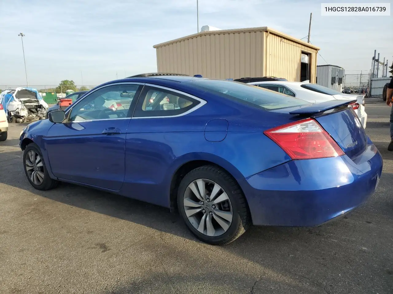 1HGCS12828A016739 2008 Honda Accord Exl