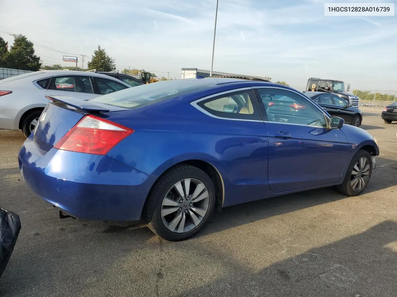 1HGCS12828A016739 2008 Honda Accord Exl