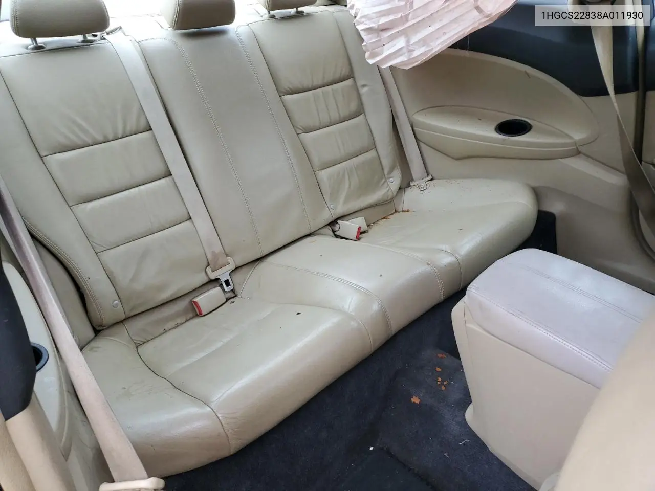 1HGCS22838A011930 2008 Honda Accord Exl