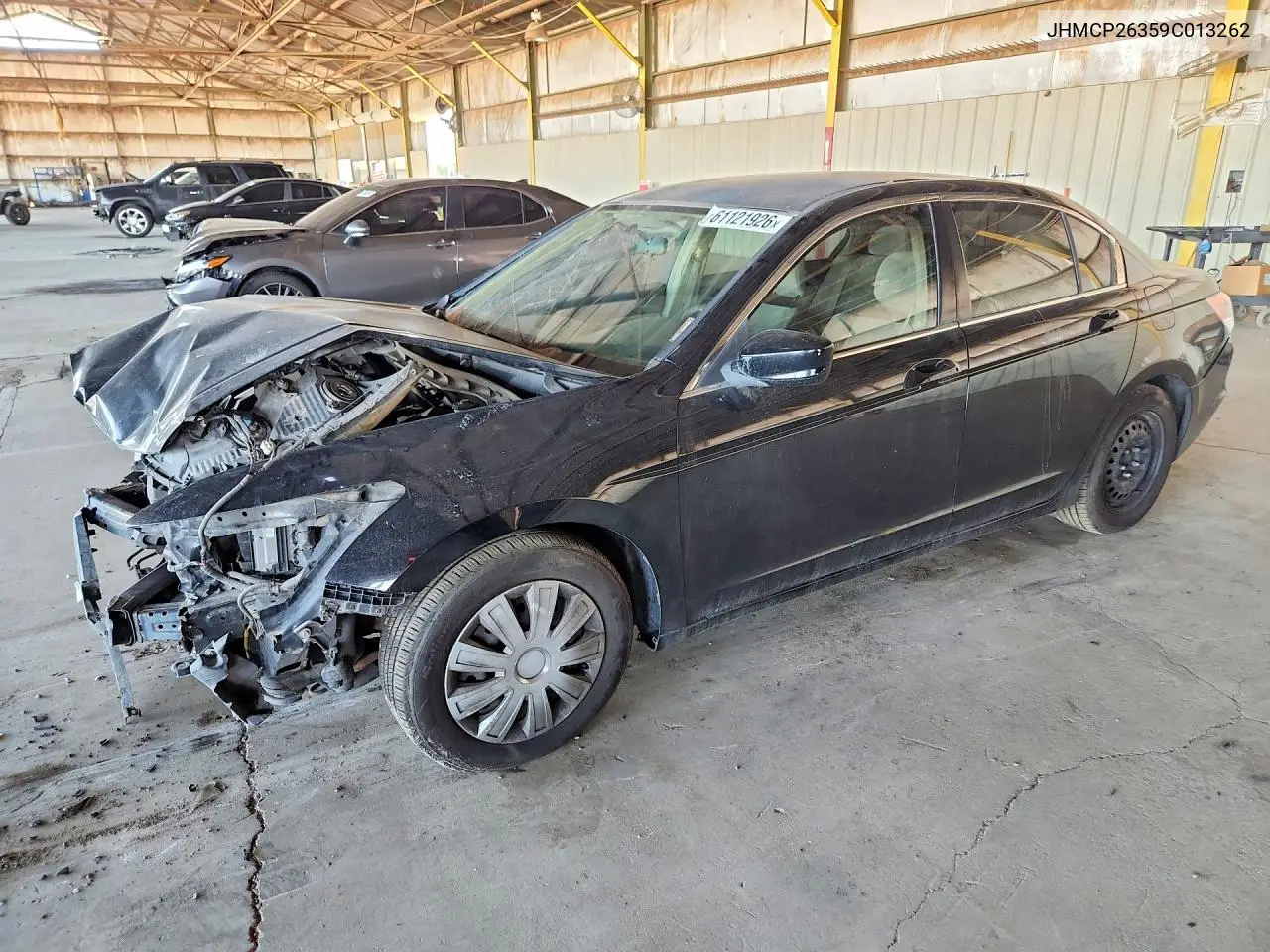2009 Honda Accord Lx VIN: JHMCP26359C013262 Lot: 61121926