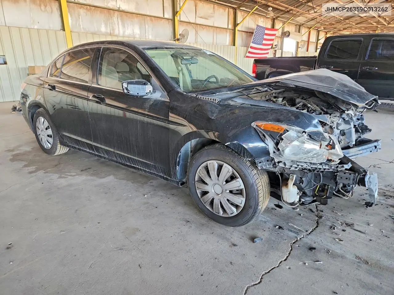 2009 Honda Accord Lx VIN: JHMCP26359C013262 Lot: 61121926