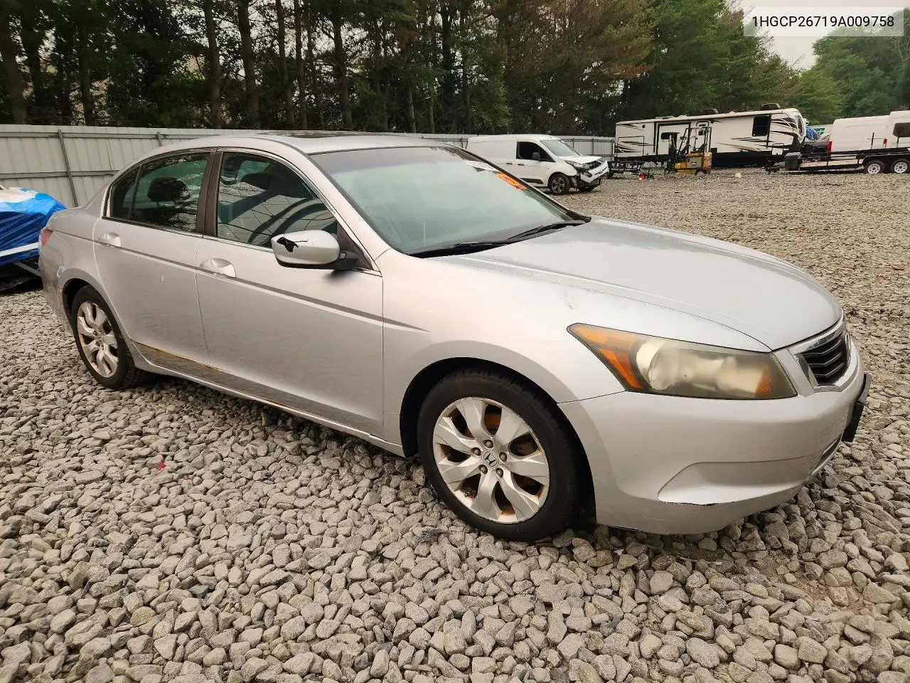2009 Honda Accord Ex VIN: 1HGCP26719A009758 Lot: 61141056