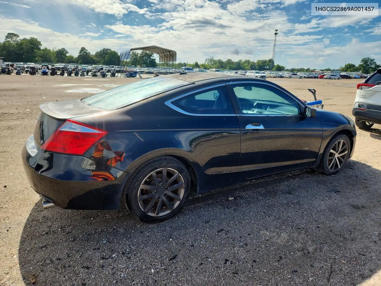 2009 Honda Accord Exl VIN: 1HGCS22869A001457 Lot: 61184556