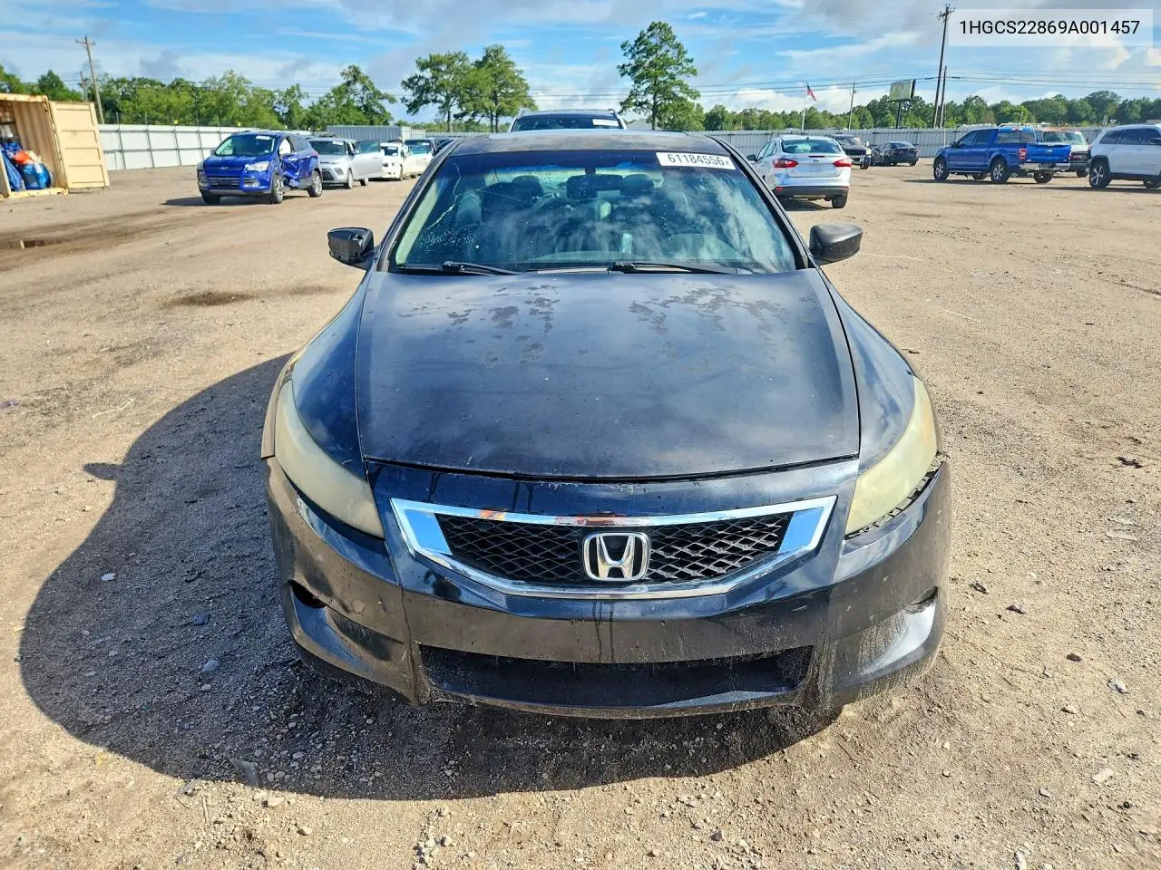 2009 Honda Accord Exl VIN: 1HGCS22869A001457 Lot: 61184556
