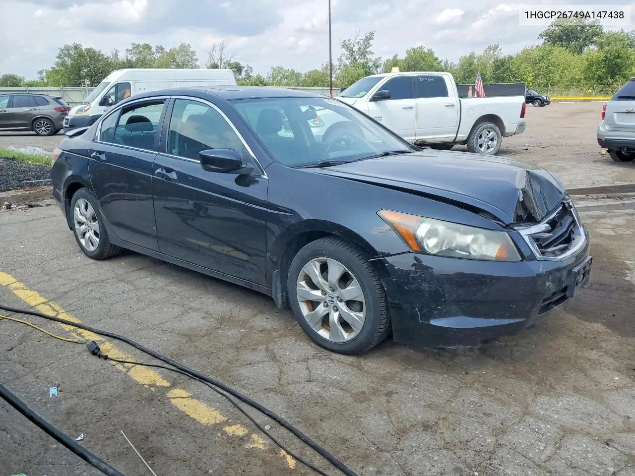 2009 Honda Accord Ex VIN: 1HGCP26749A147438 Lot: 61516736