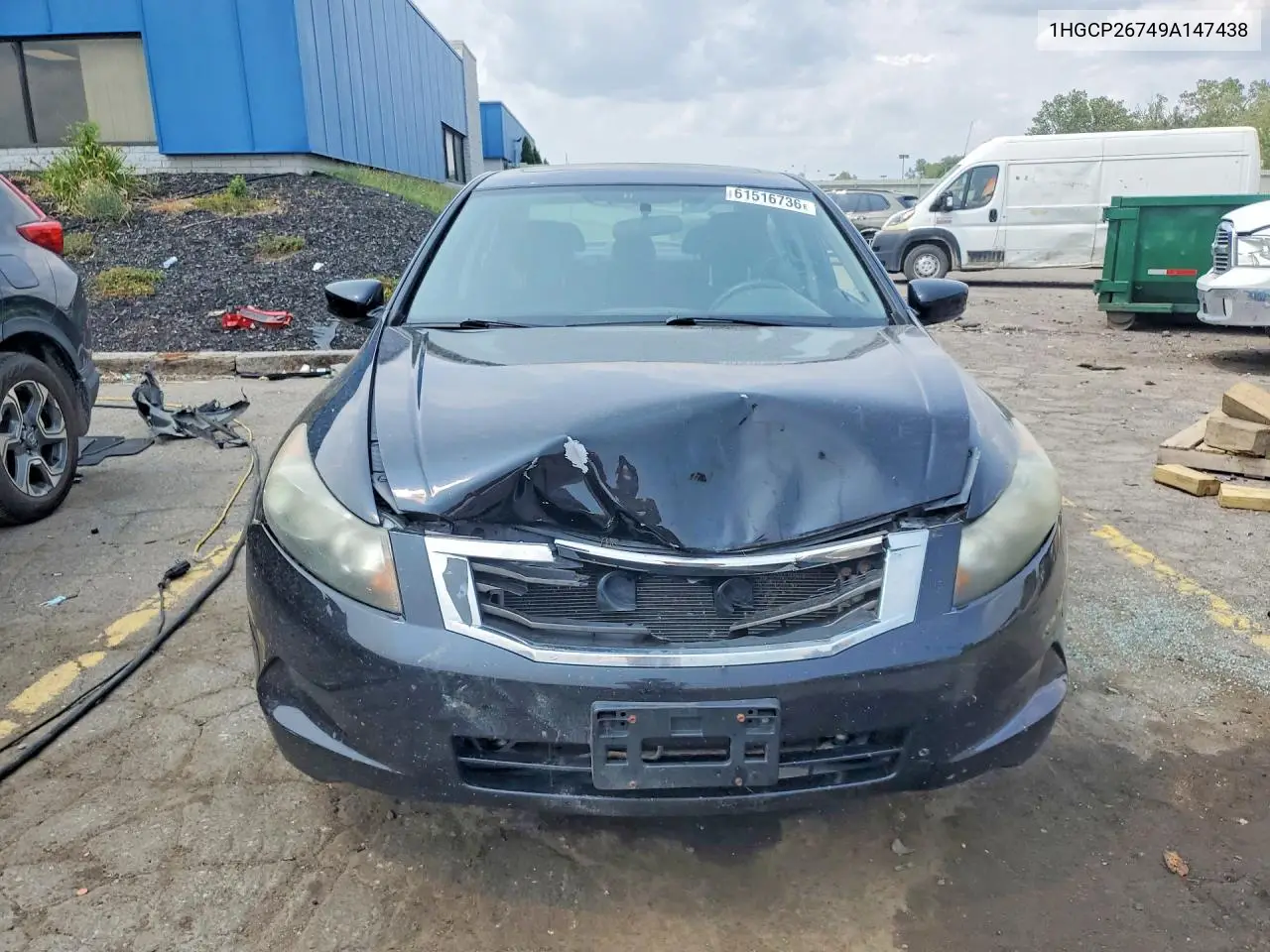 2009 Honda Accord Ex VIN: 1HGCP26749A147438 Lot: 61516736