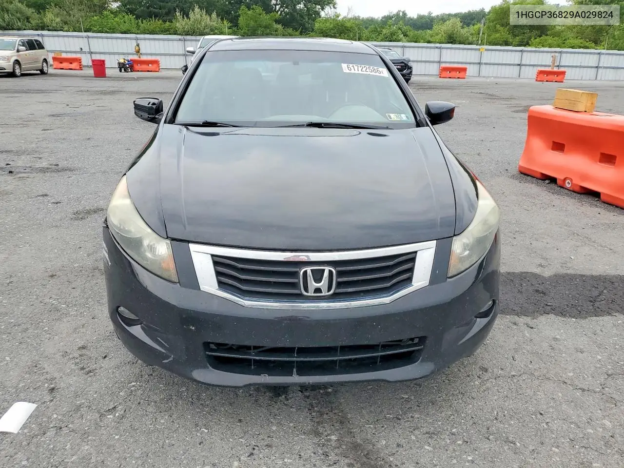 2009 Honda Accord Exl VIN: 1HGCP36829A029824 Lot: 61722586