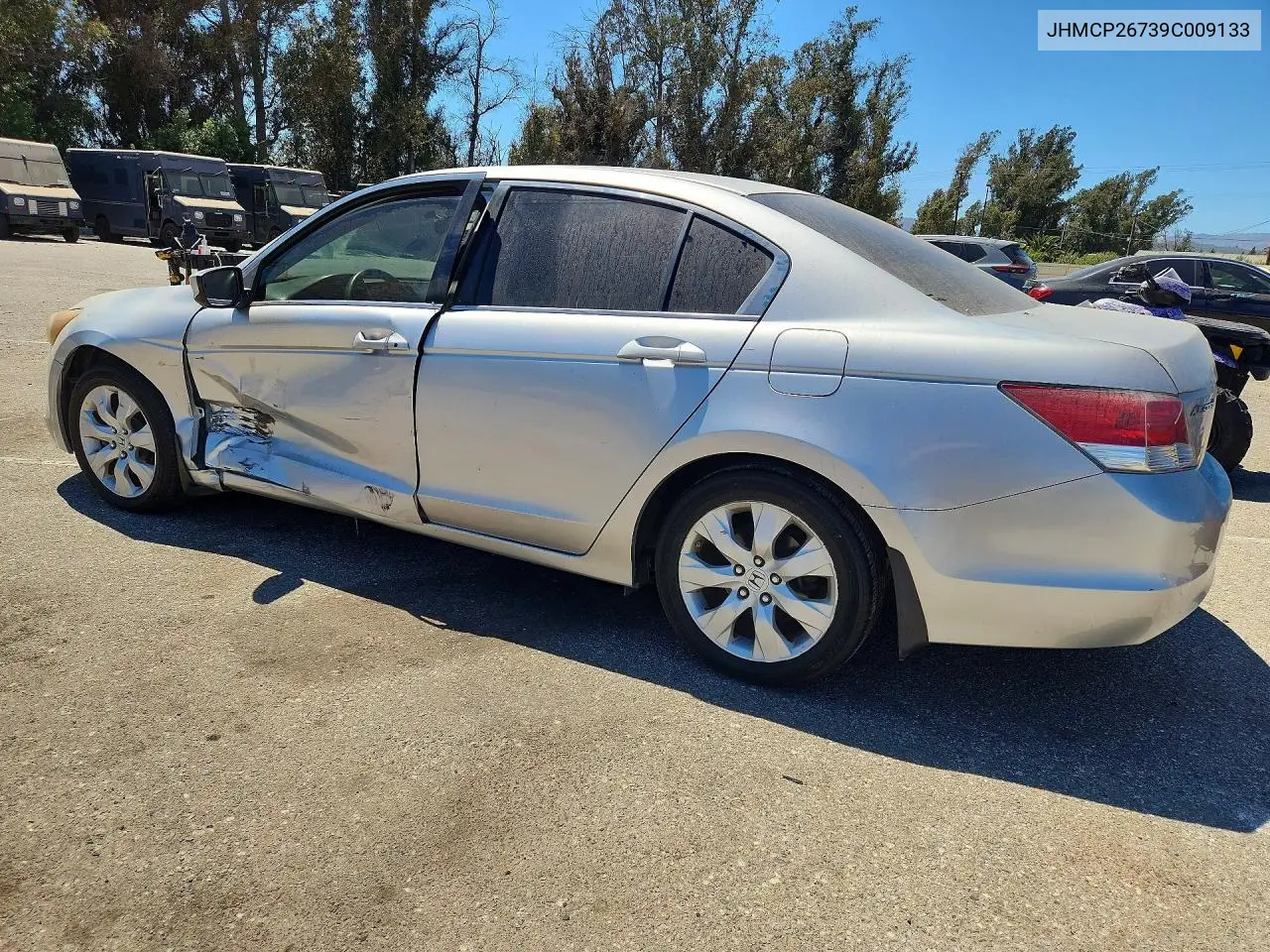 2009 Honda Accord Ex VIN: JHMCP26739C009133 Lot: 62279606