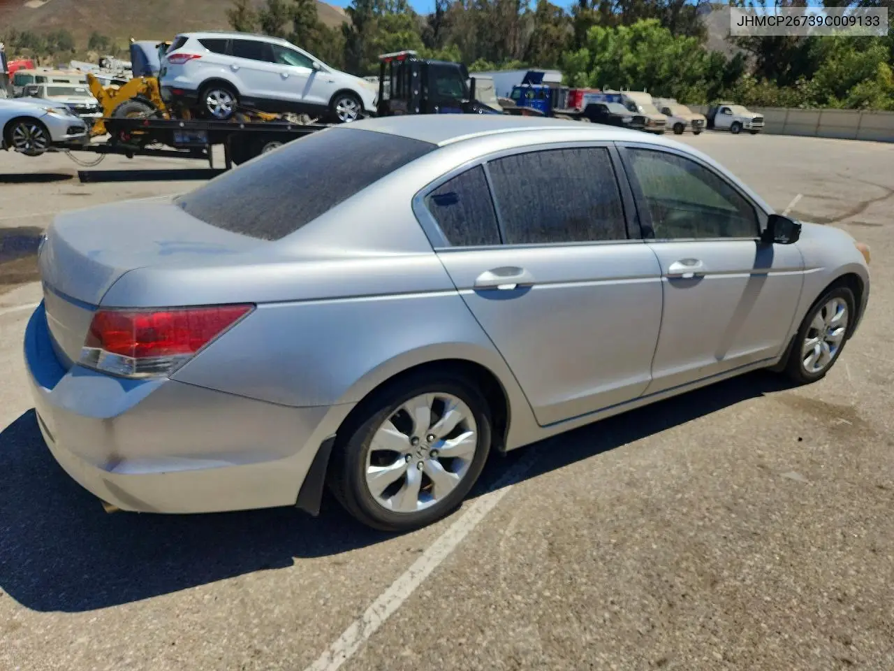 2009 Honda Accord Ex VIN: JHMCP26739C009133 Lot: 62279606