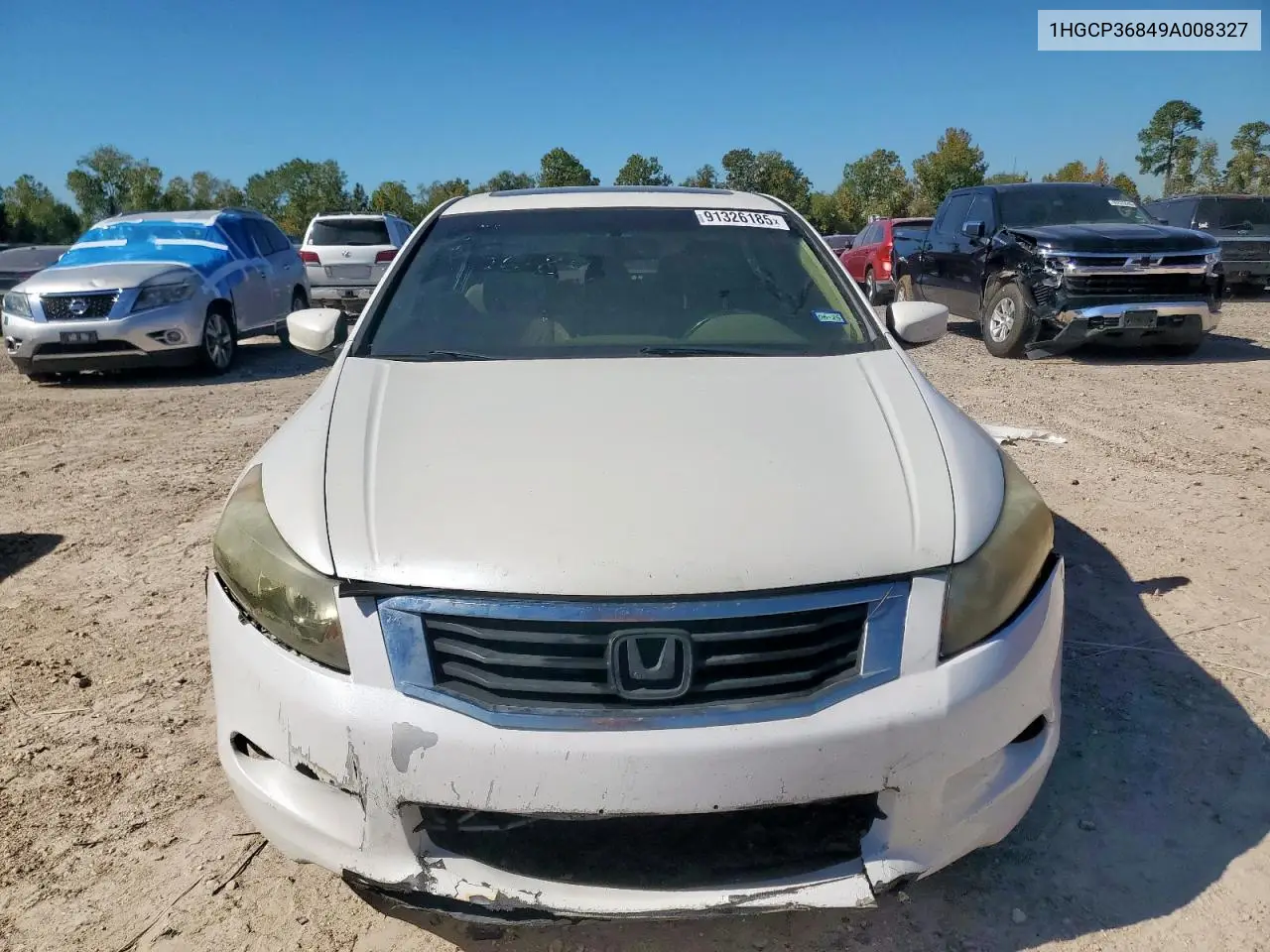 1HGCP36849A008327 2009 Honda Accord Exl