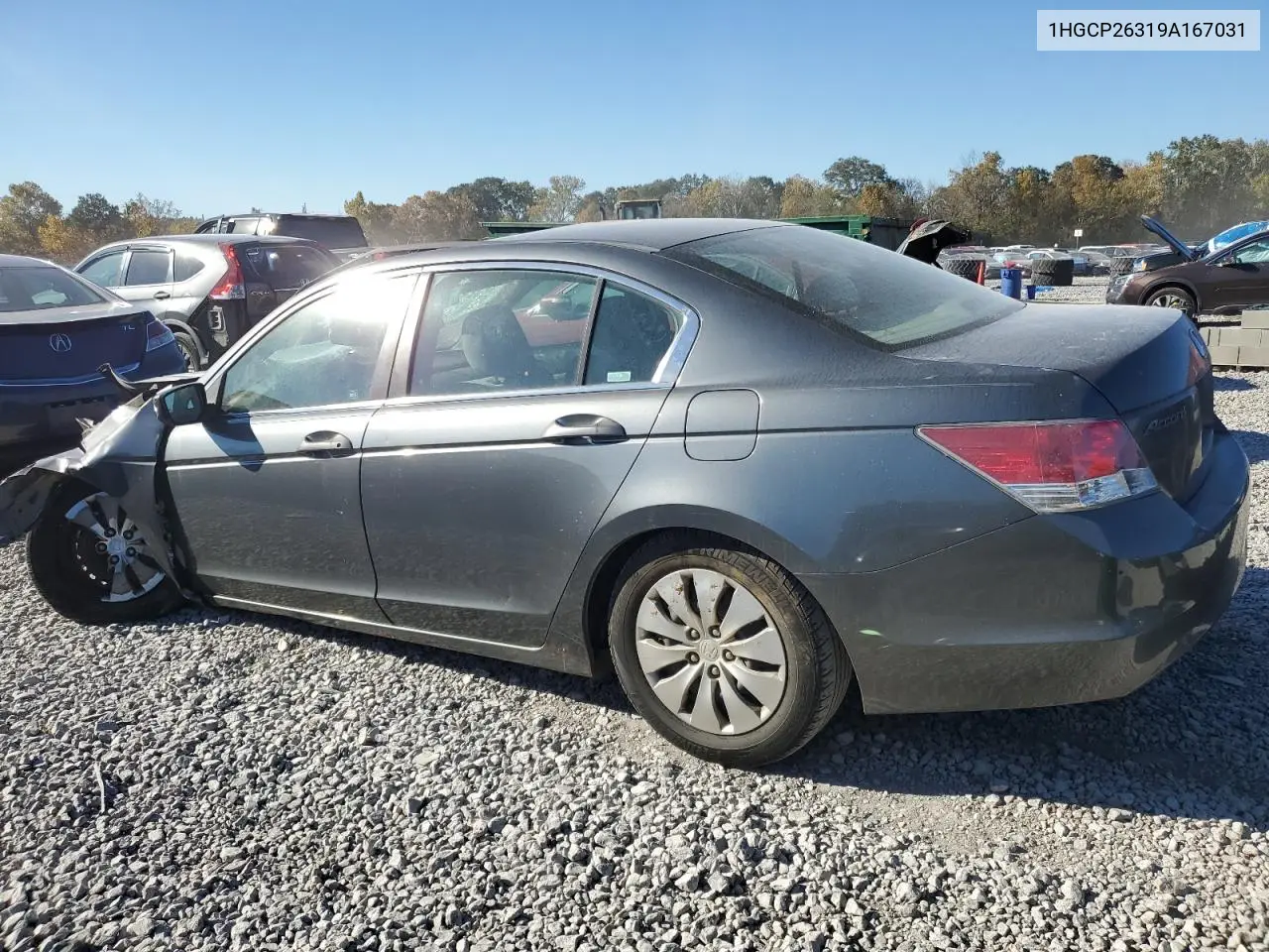 1HGCP26319A167031 2009 Honda Accord Lx