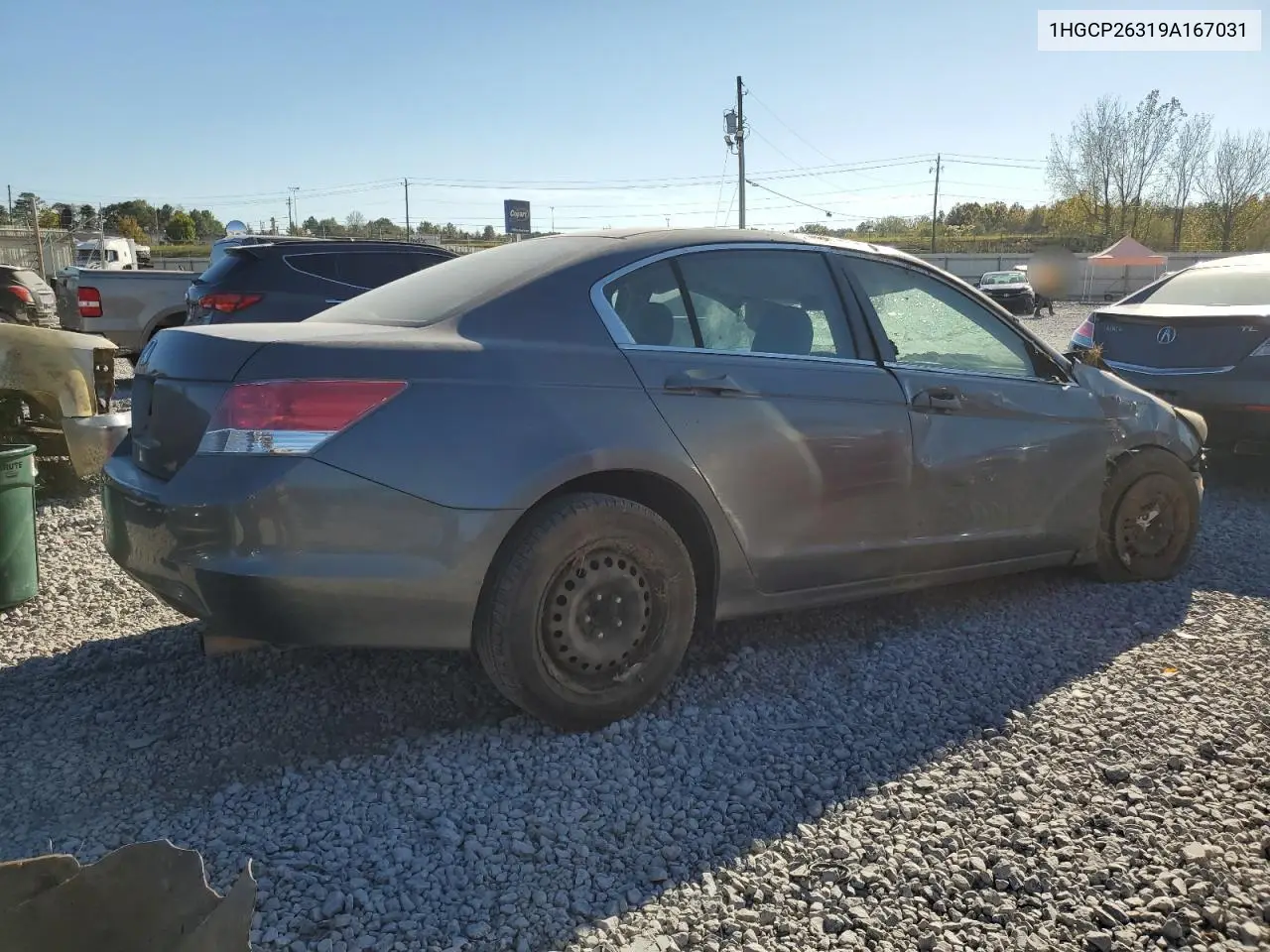 1HGCP26319A167031 2009 Honda Accord Lx