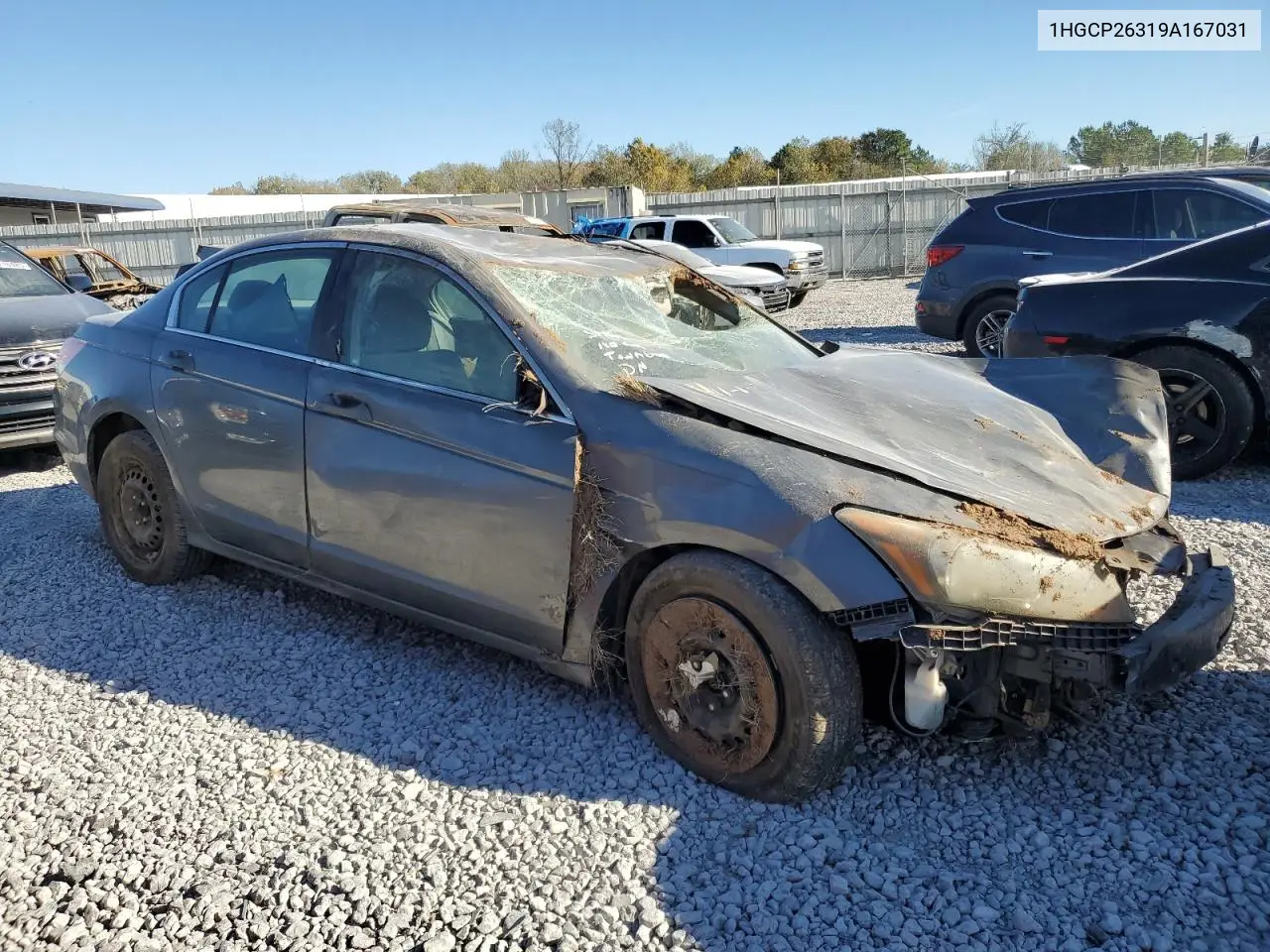 1HGCP26319A167031 2009 Honda Accord Lx
