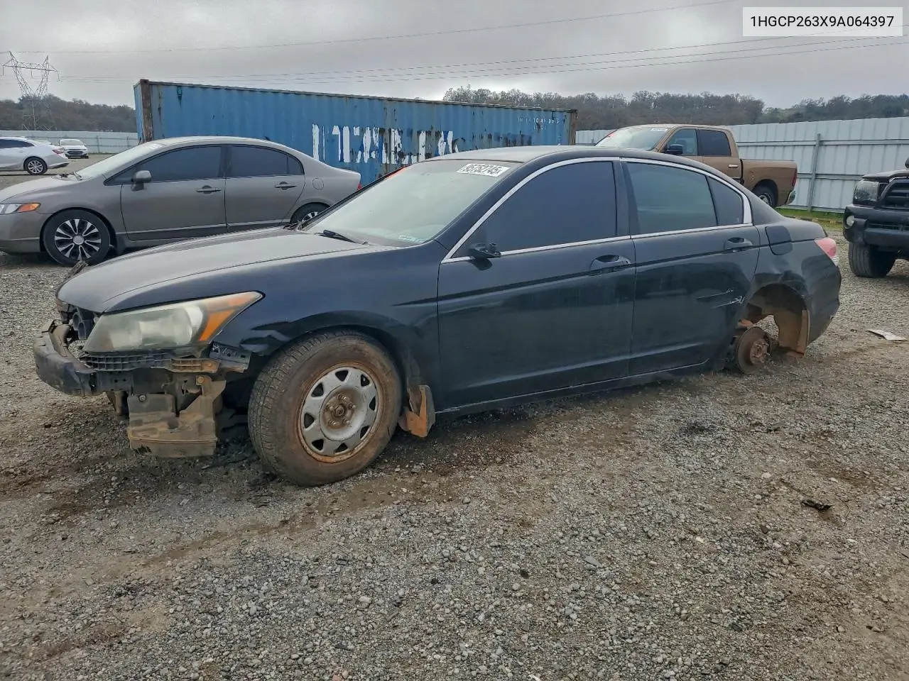 1HGCP263X9A064397 2009 Honda Accord Lx