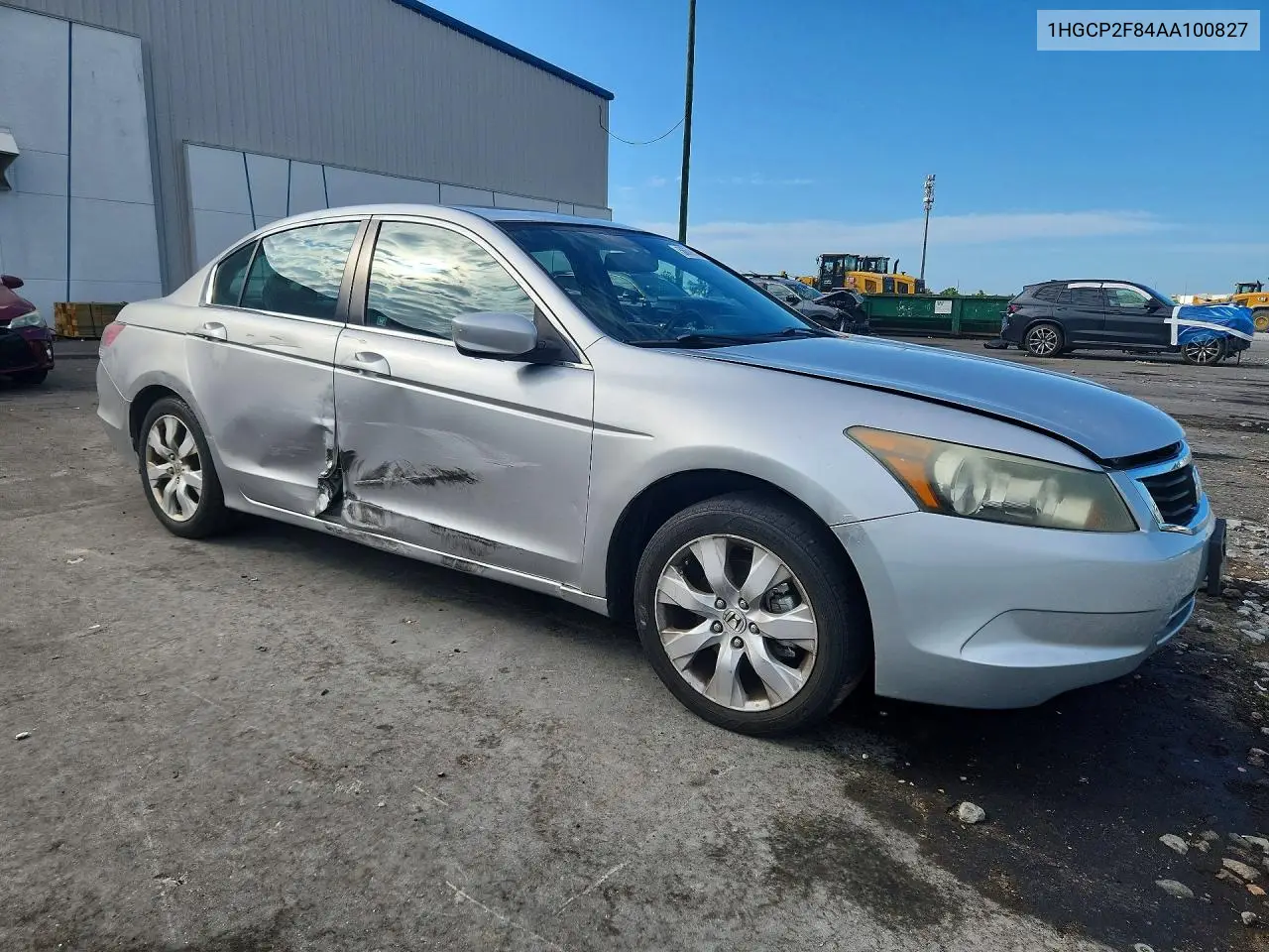 1HGCP2F84AA100827 2010 Honda Accord Exl