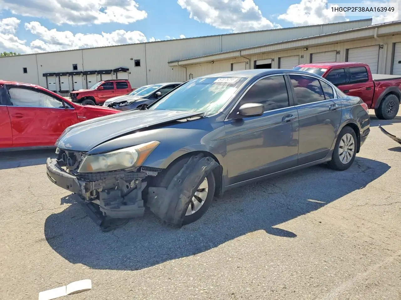 2010 Honda Accord Lx VIN: 1HGCP2F38AA163949 Lot: 57375296