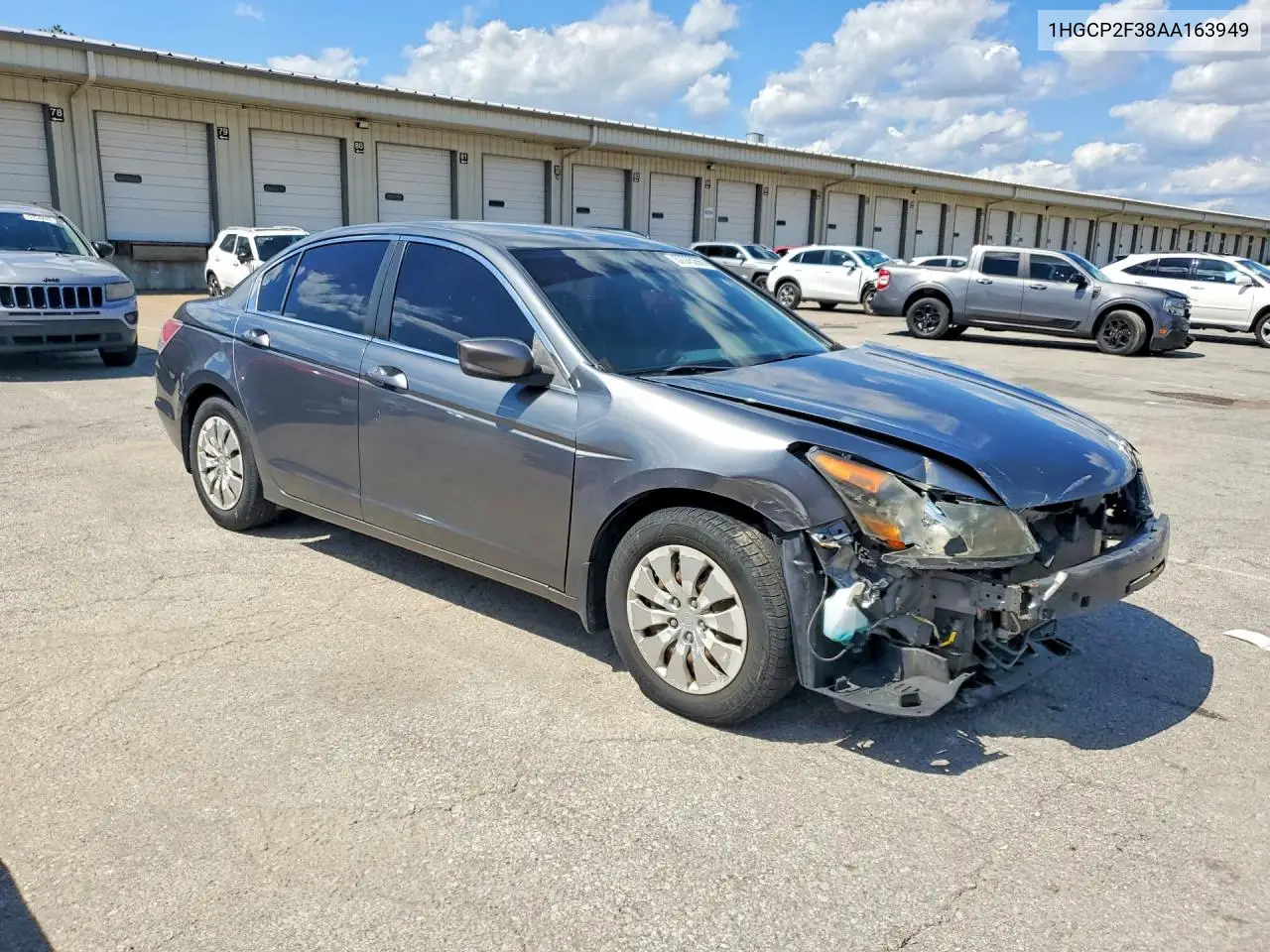 2010 Honda Accord Lx VIN: 1HGCP2F38AA163949 Lot: 57375296