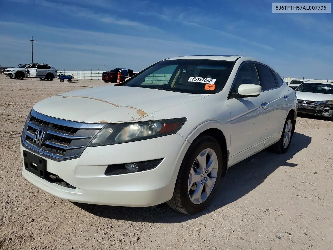 5J6TF1H57AL007796 2010 Honda Accord Crosstour Exl