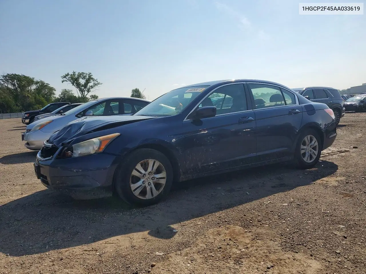 2010 Honda Accord Lxp VIN: 1HGCP2F45AA033619 Lot: 60066616