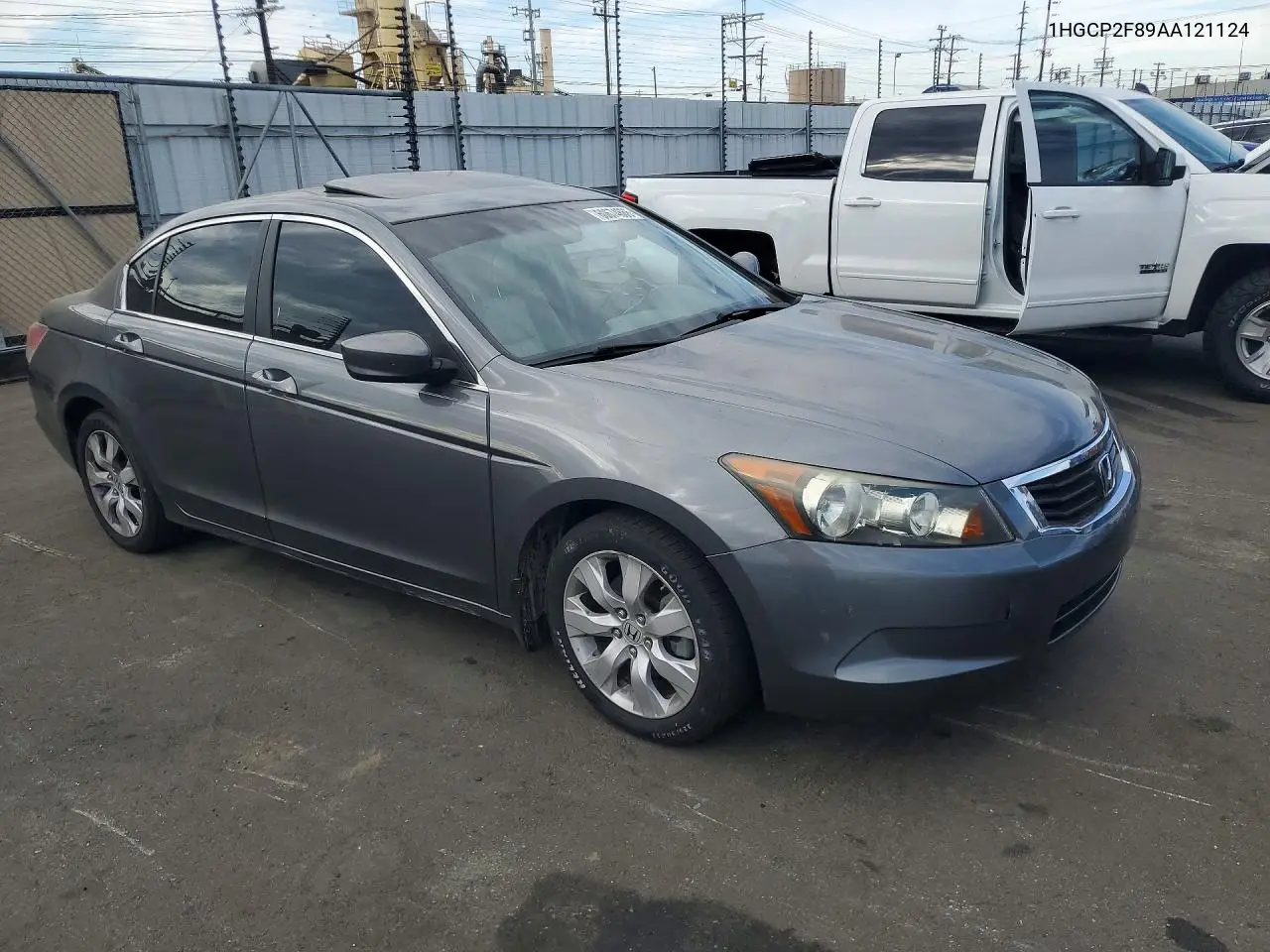 2010 Honda Accord Exl VIN: 1HGCP2F89AA121124 Lot: 60674666