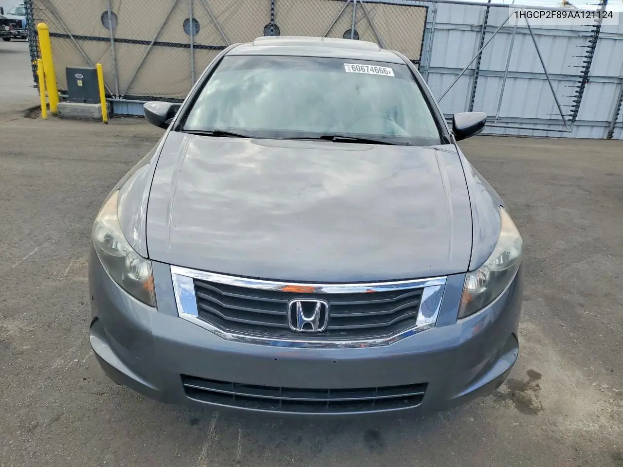 2010 Honda Accord Exl VIN: 1HGCP2F89AA121124 Lot: 60674666