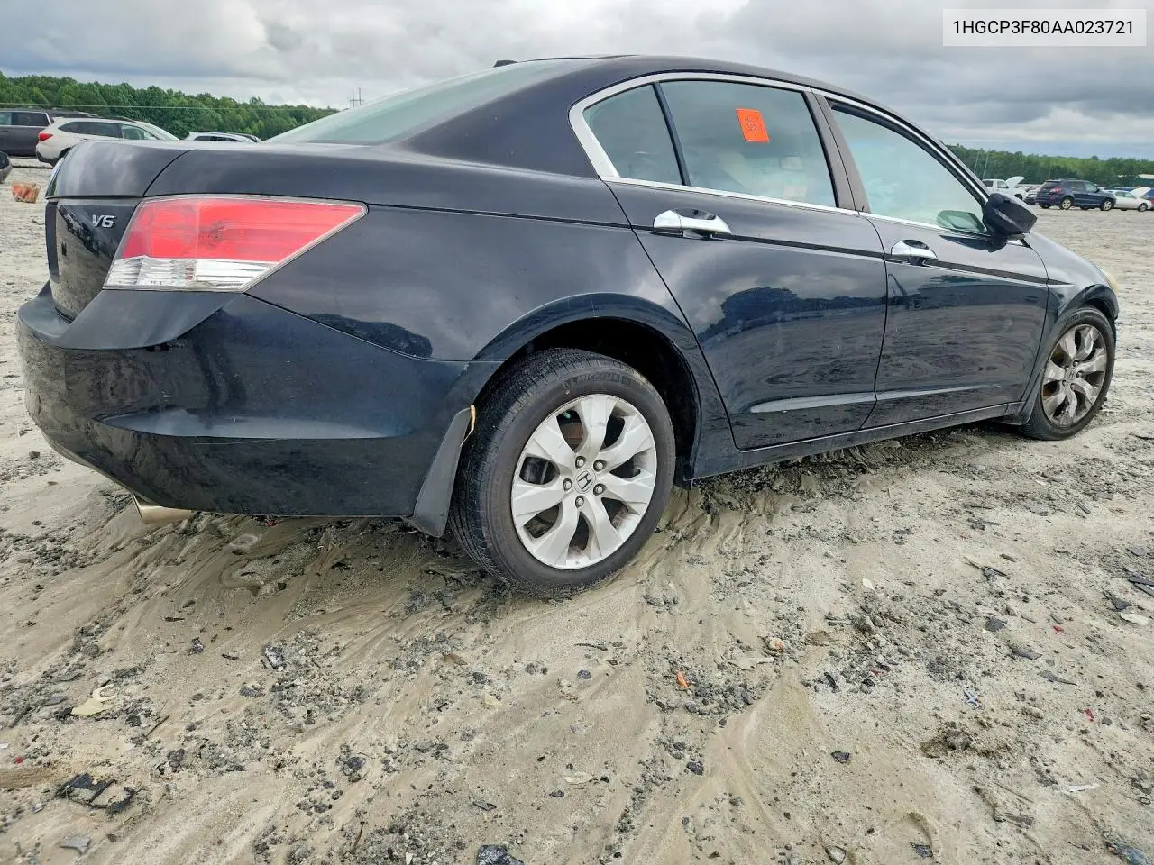 2010 Honda Accord Exl VIN: 1HGCP3F80AA023721 Lot: 61044376