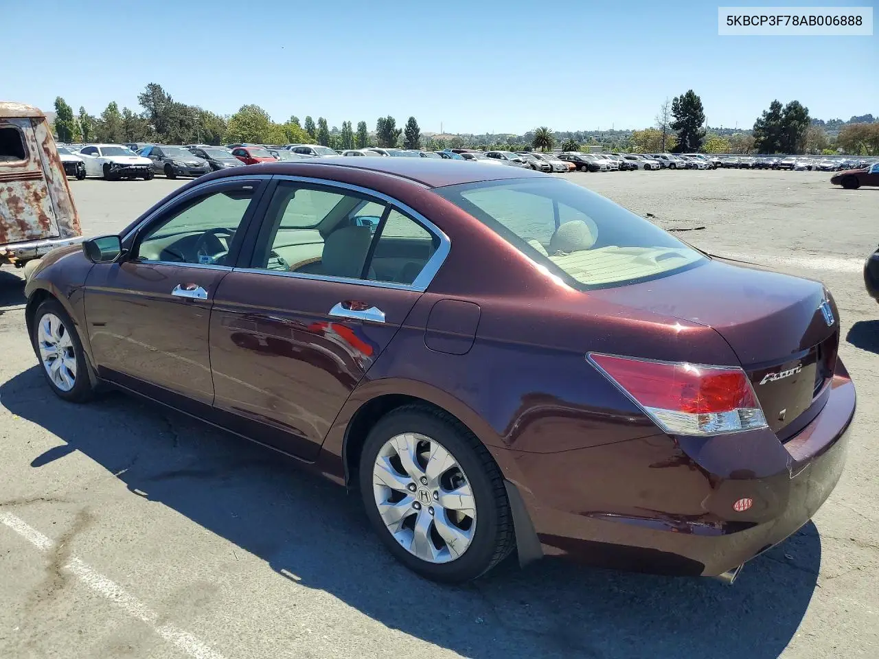 2010 Honda Accord Ex VIN: 5KBCP3F78AB006888 Lot: 61326626