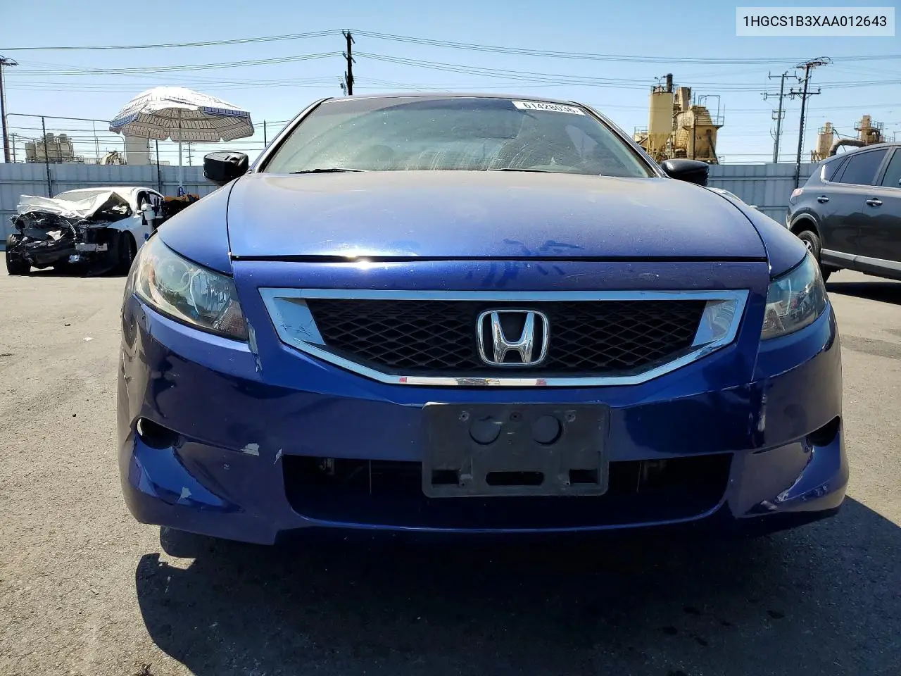 2010 Honda Accord Lx VIN: 1HGCS1B3XAA012643 Lot: 61428036