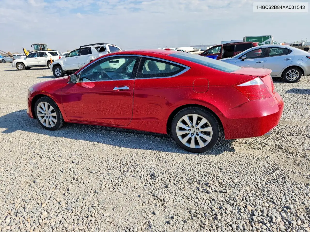 2010 Honda Accord Exl VIN: 1HGCS2B84AA001543 Lot: 61503456