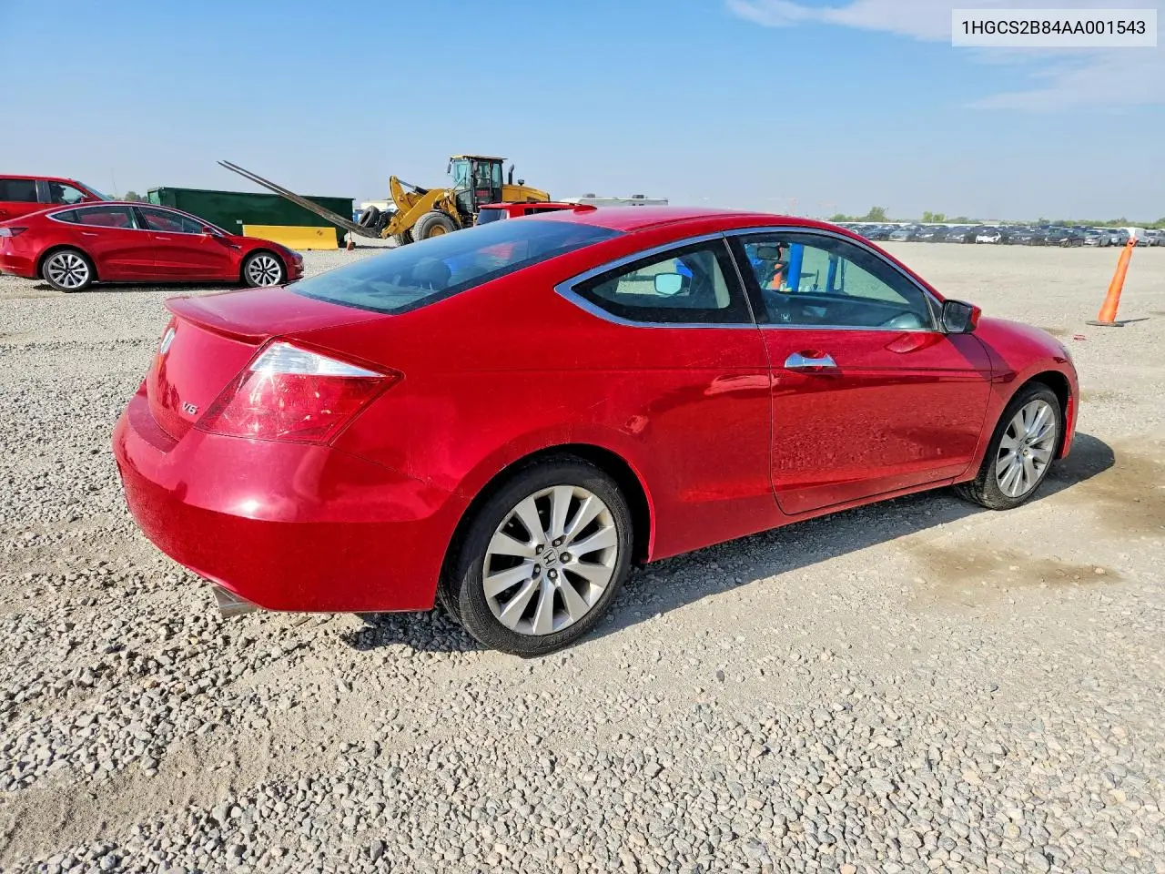 2010 Honda Accord Exl VIN: 1HGCS2B84AA001543 Lot: 61503456