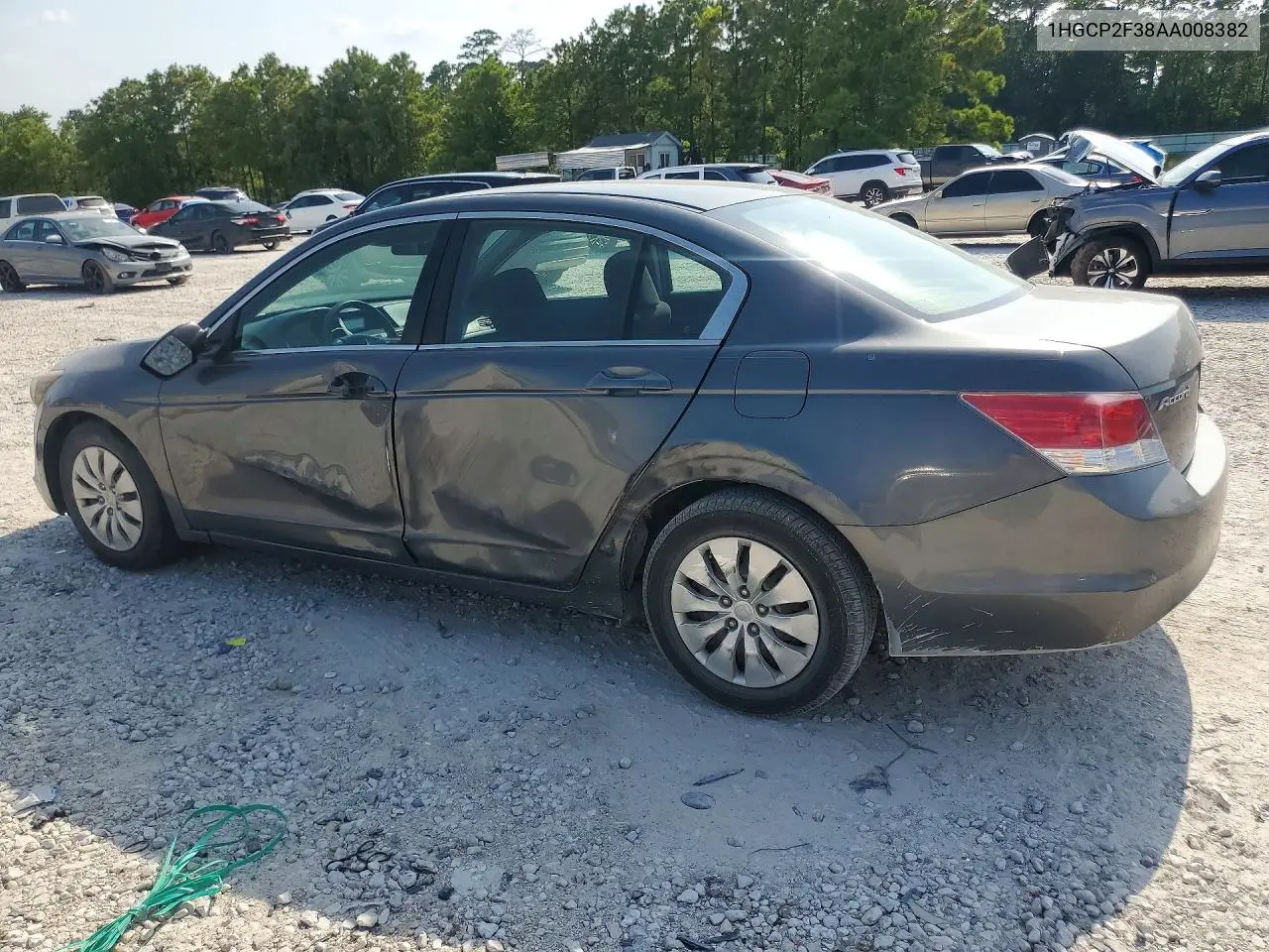 2010 Honda Accord Lx VIN: 1HGCP2F38AA008382 Lot: 61628926