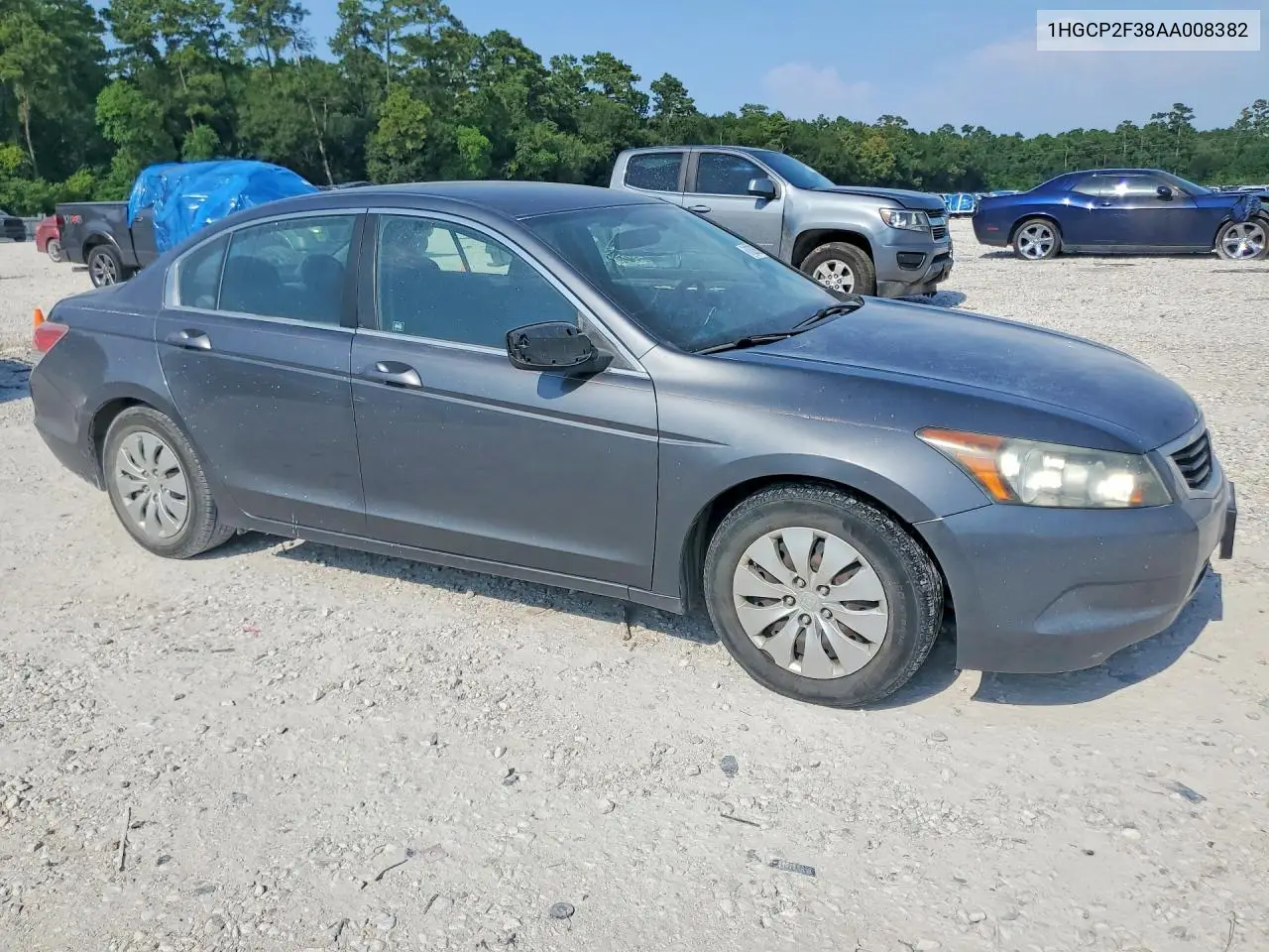 2010 Honda Accord Lx VIN: 1HGCP2F38AA008382 Lot: 61628926