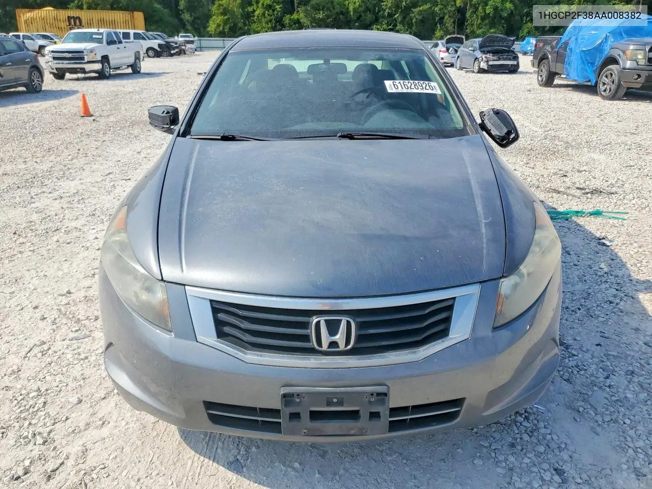 2010 Honda Accord Lx VIN: 1HGCP2F38AA008382 Lot: 61628926