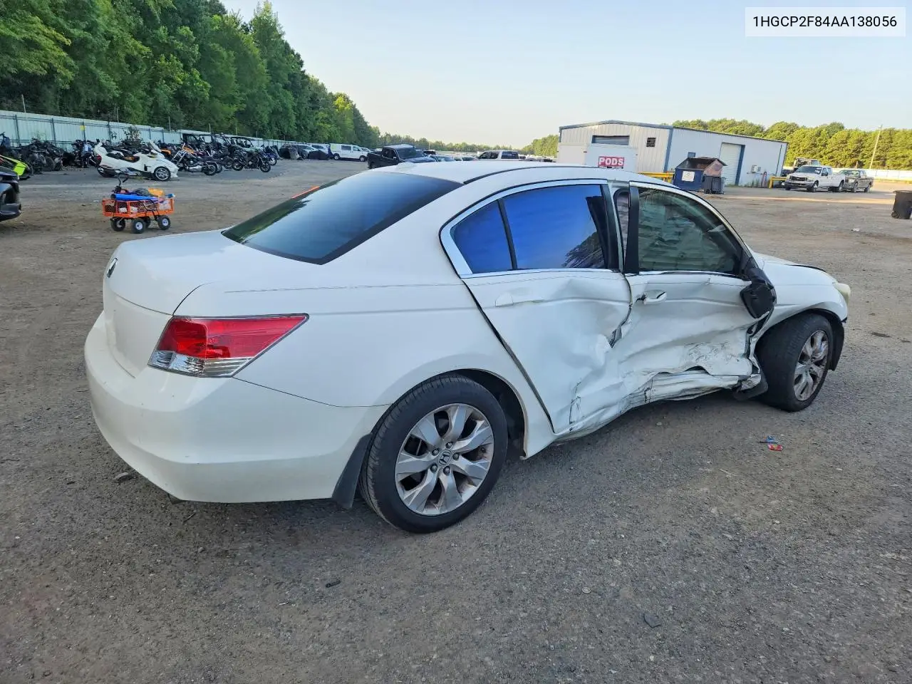 2010 Honda Accord Exl VIN: 1HGCP2F84AA138056 Lot: 61867946