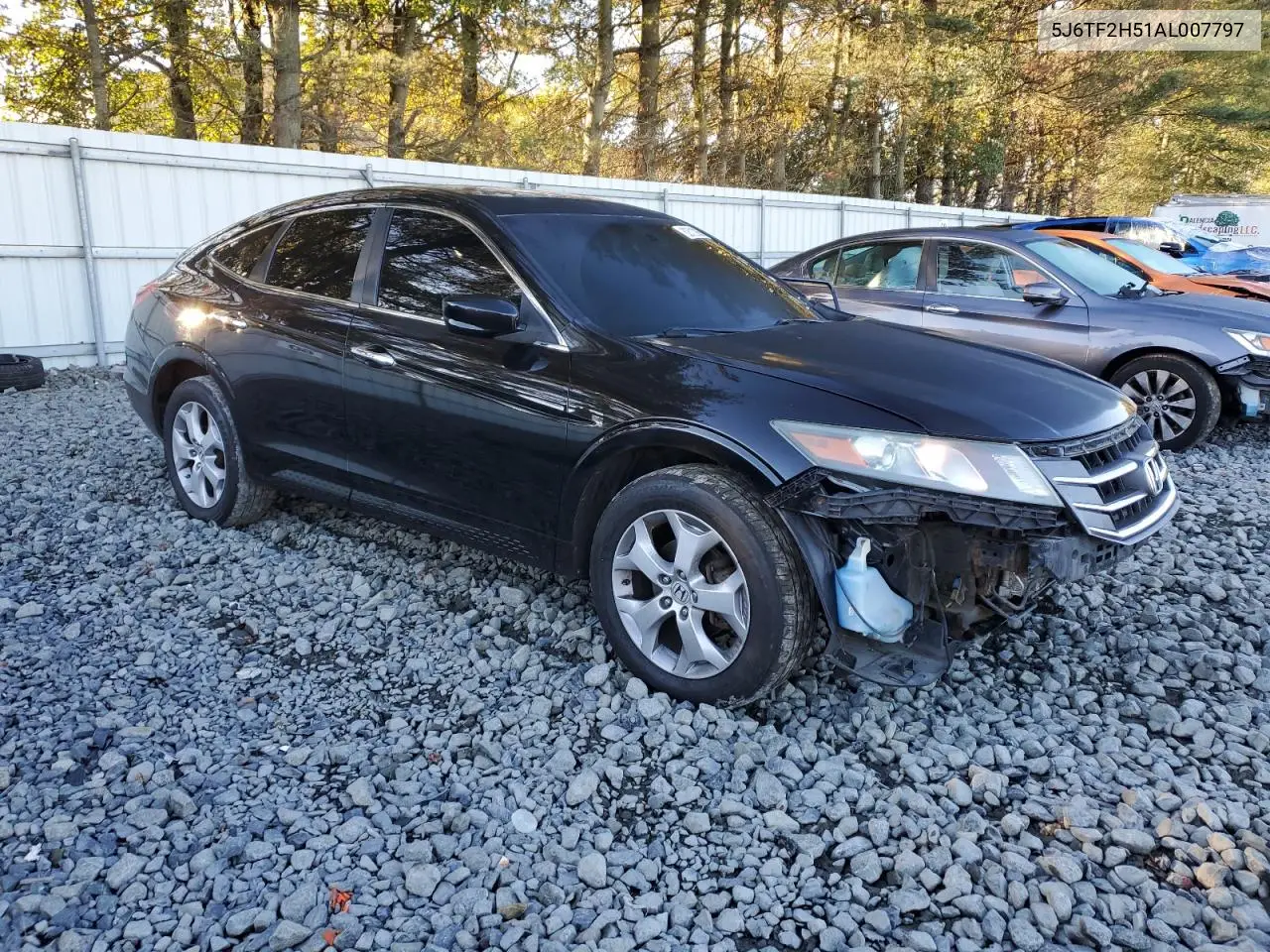 5J6TF2H51AL007797 2010 Honda Accord Crosstour Exl