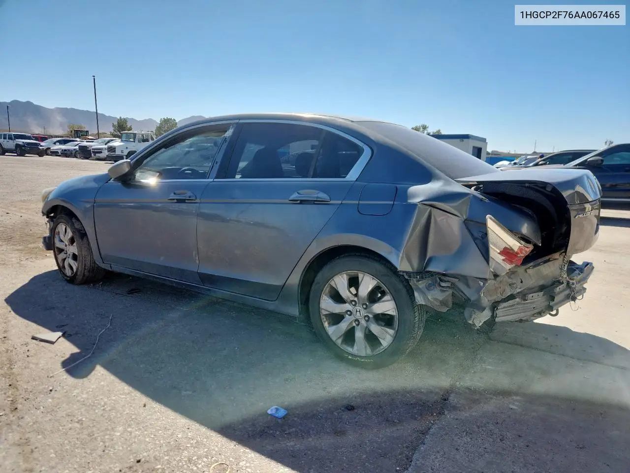 1HGCP2F76AA067465 2010 Honda Accord Ex