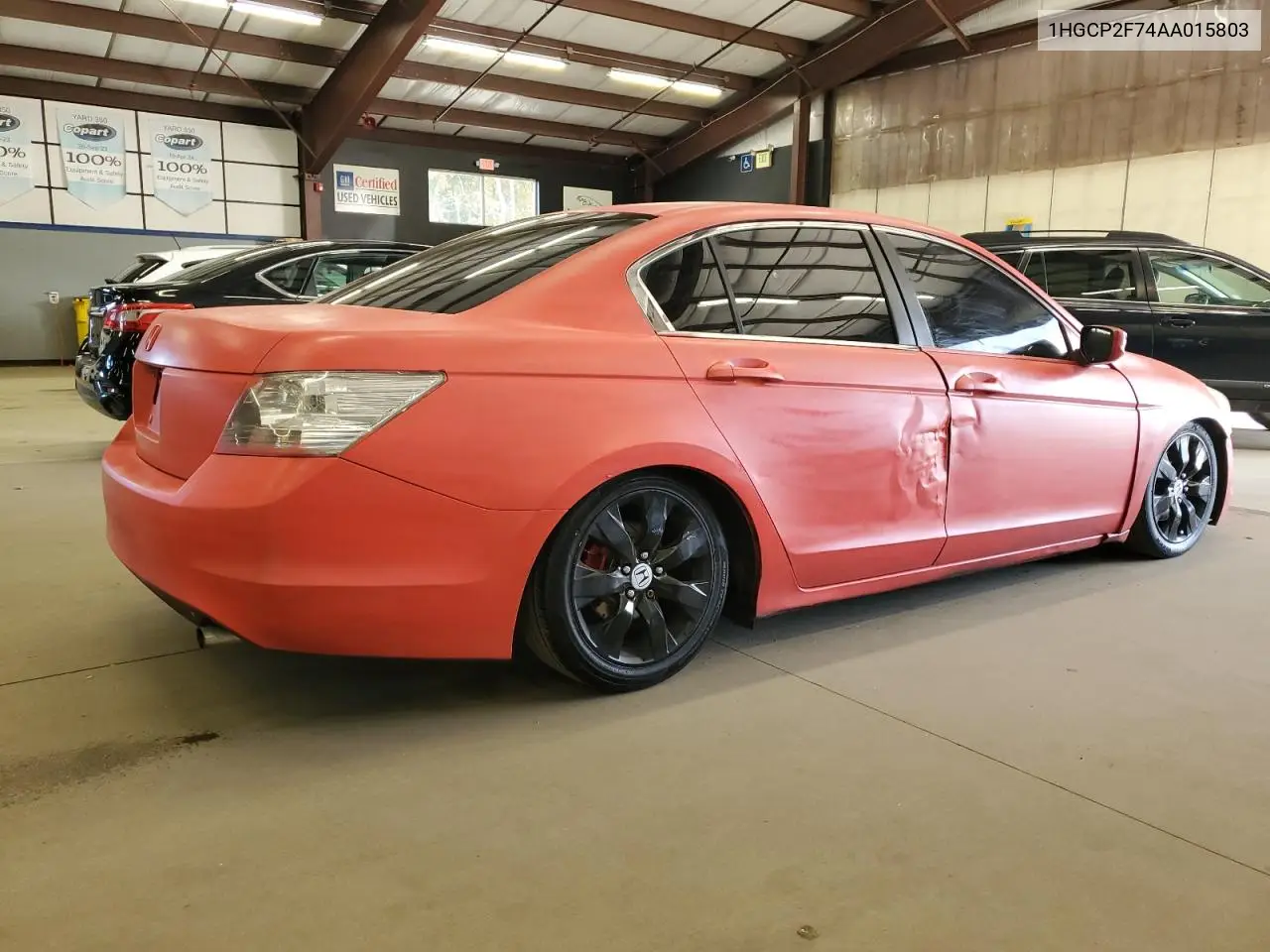1HGCP2F74AA015803 2010 Honda Accord Ex