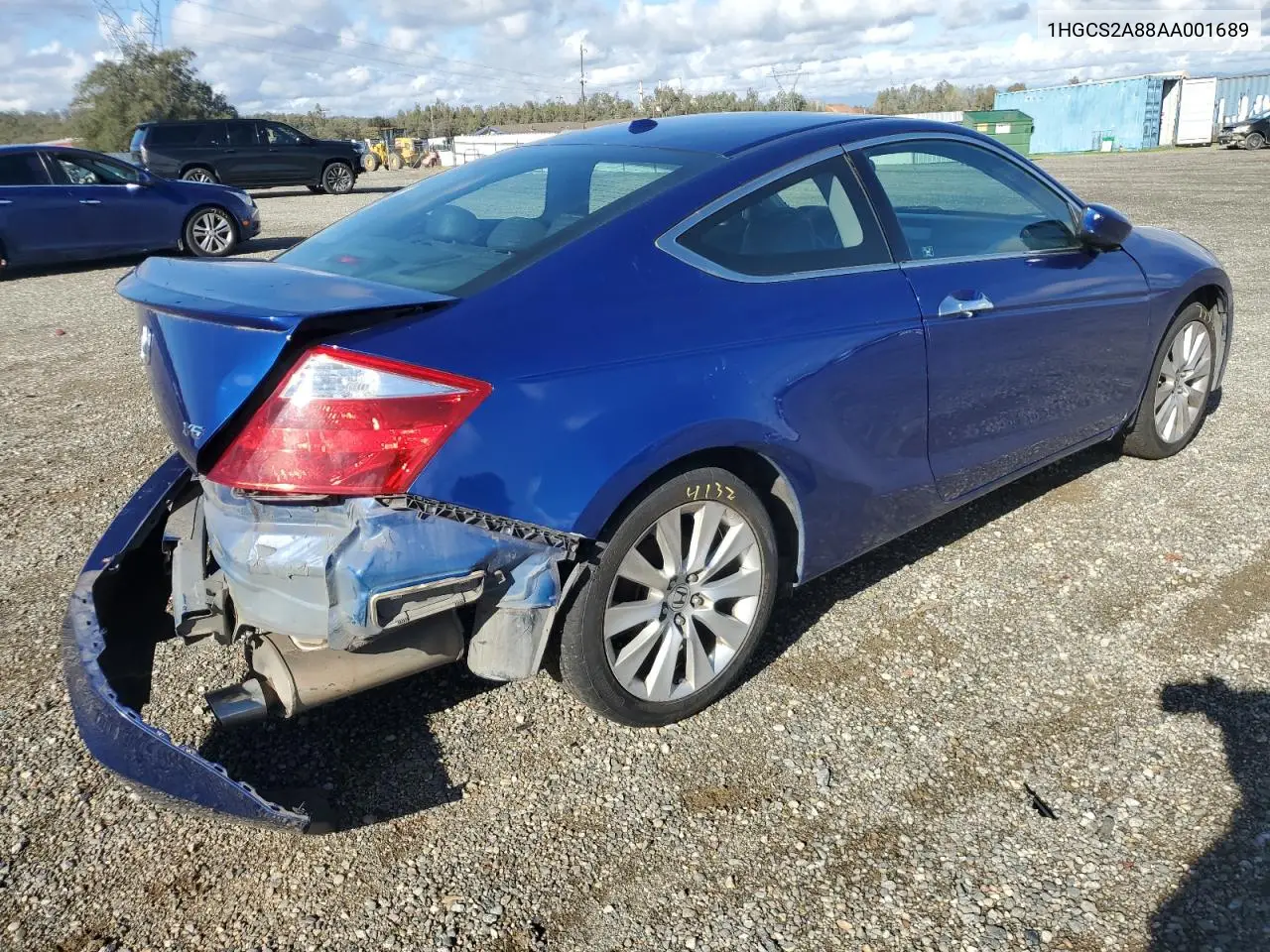 1HGCS2A88AA001689 2010 Honda Accord Exl