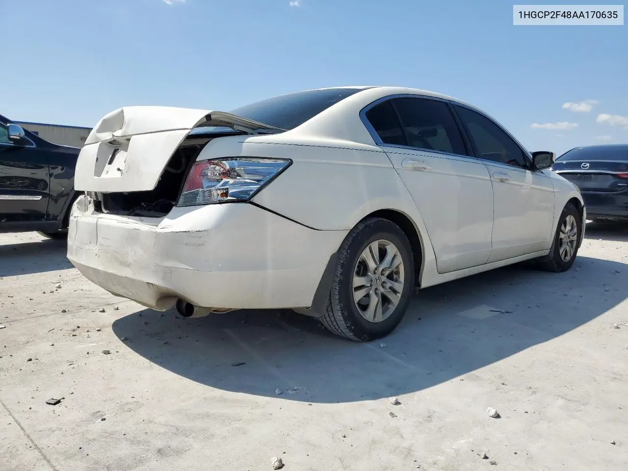 1HGCP2F48AA170635 2010 Honda Accord Lxp